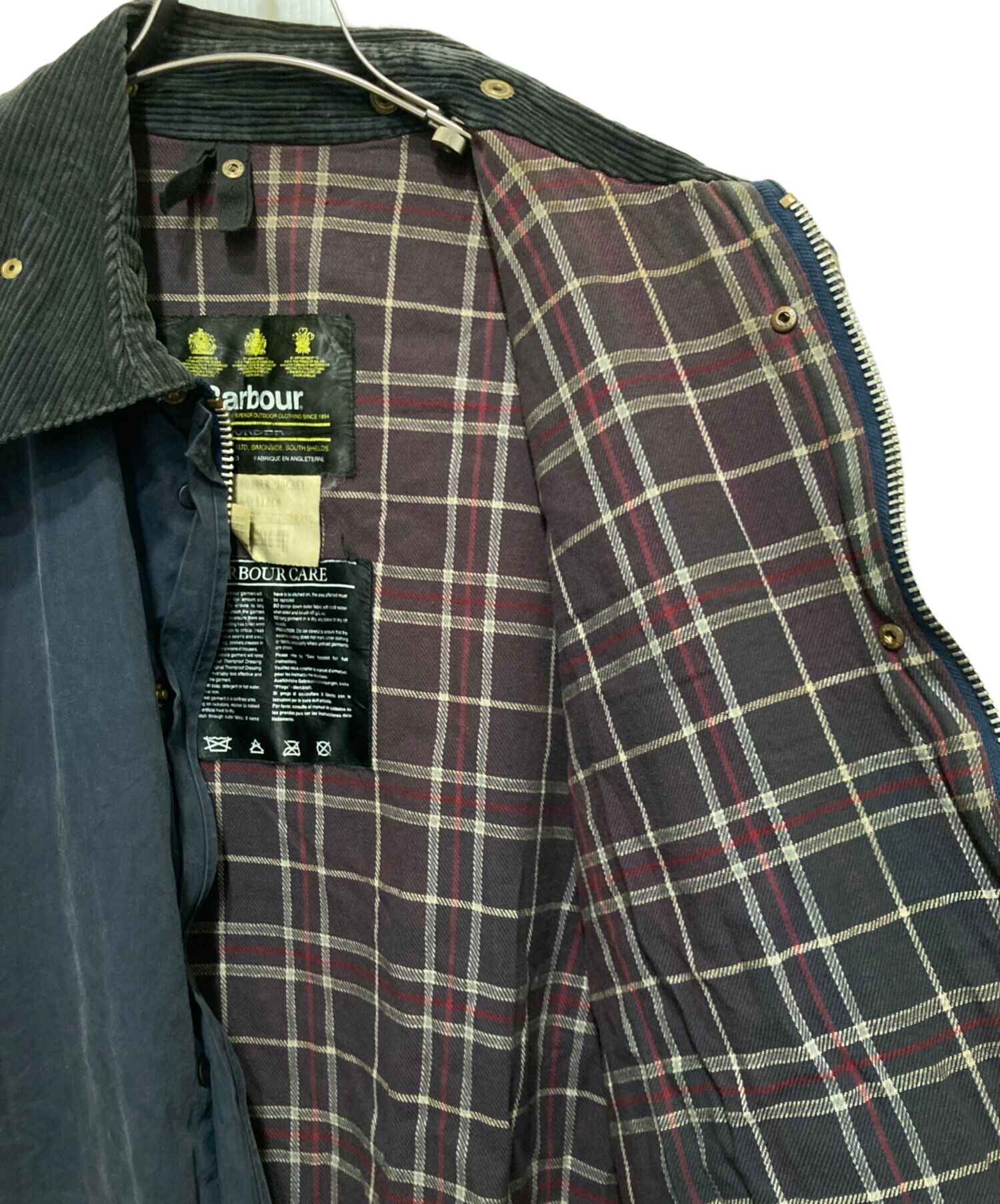 中古・古着通販】Barbour (バブアー) 90'Sborderオイルドジャケット