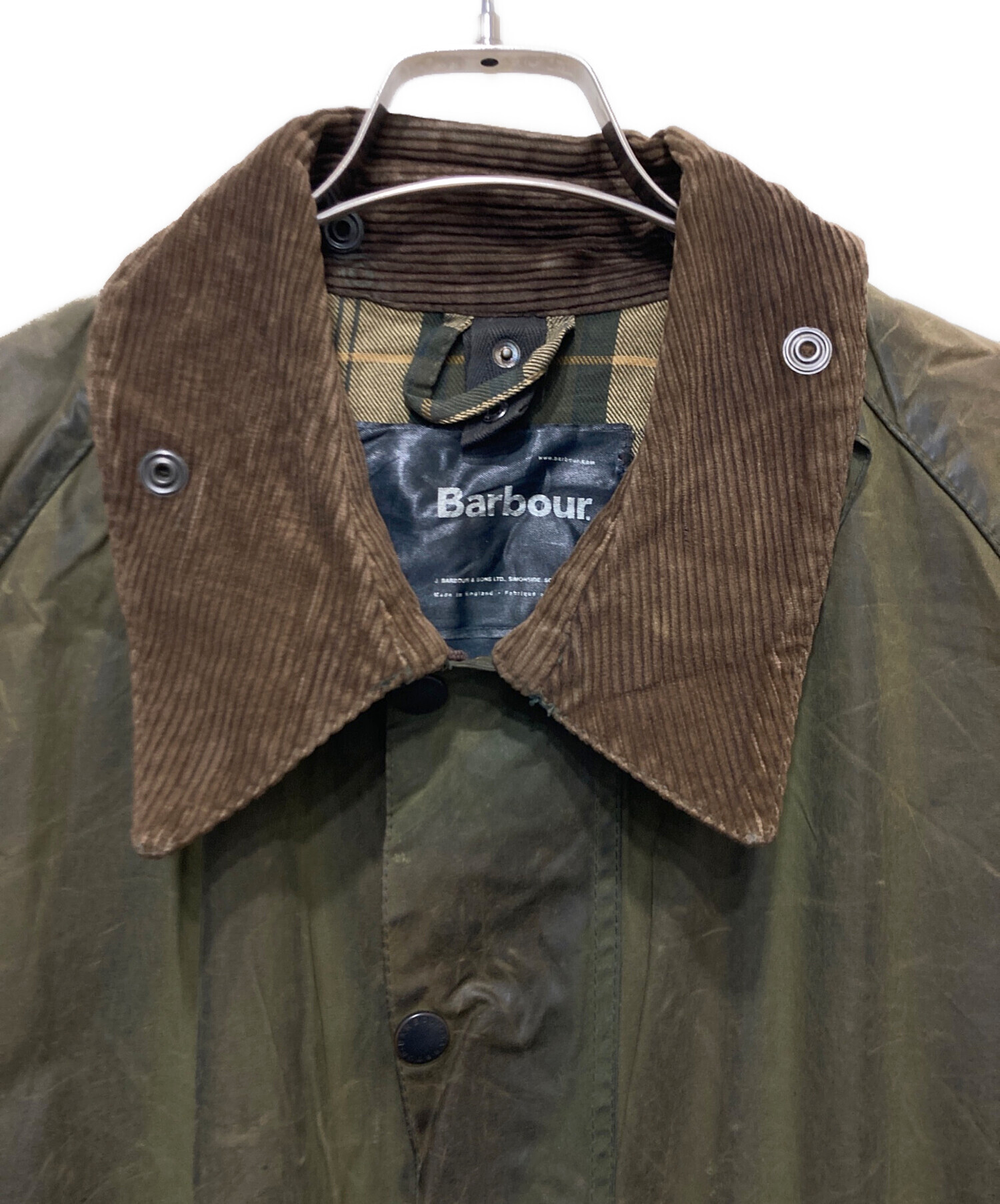 中古・古着通販】Barbour (バブアー) BEAUFORT JACKET オリーブ サイズ
