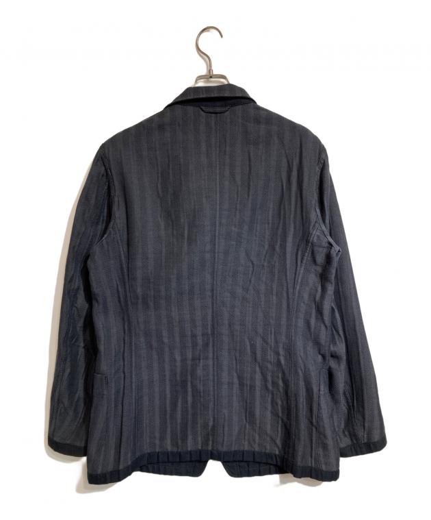 97ss テーラードジャケット　ISSEY MIYAKE MAN　ダークグリーン 中古・古着通販】ISSEY MIYAKE MEN (イッセイミヤケメン) Mizutani