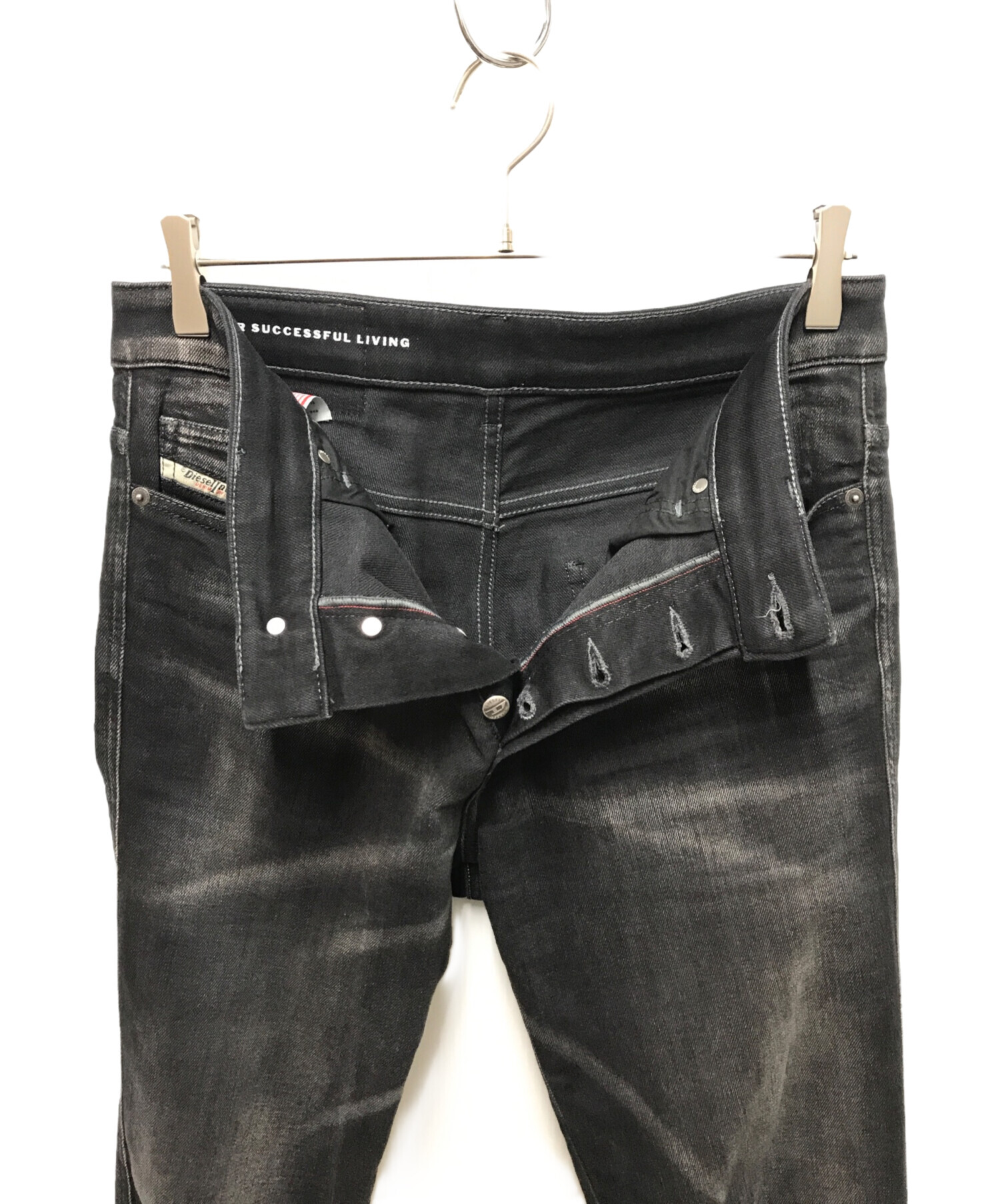 S*i様 1998 DIESEL ブラックフレアデニム Y2K ブーツカット フ 中古・古着通販】DIESEL (ディーゼル) 1998 D-BUCK ブーツカットデニム