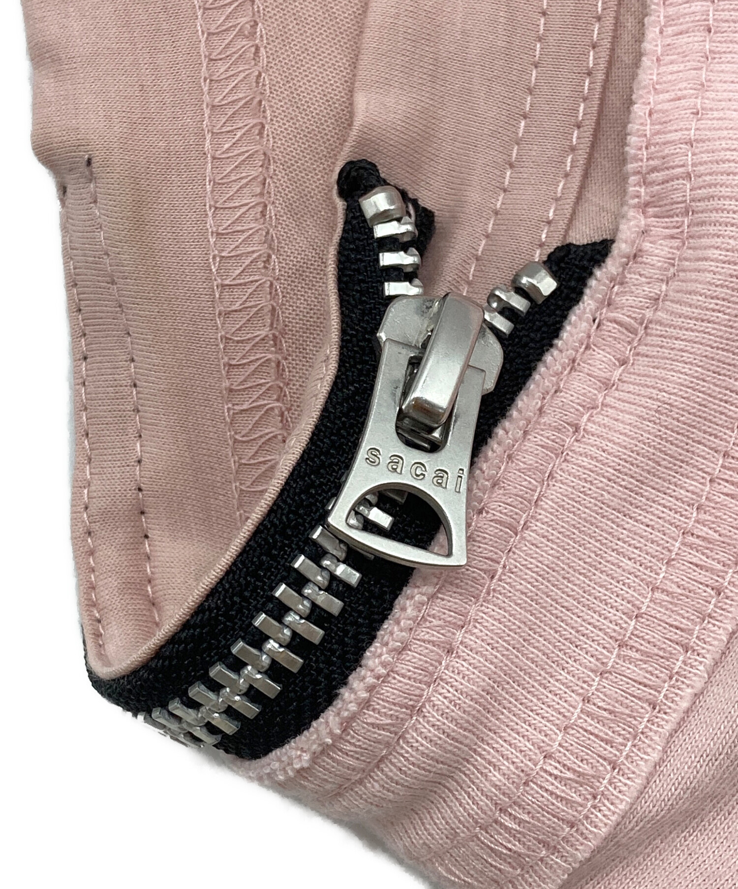 中古・古着通販】sacai (サカイ) レイヤードTシャツ ピンク サイズ:3 