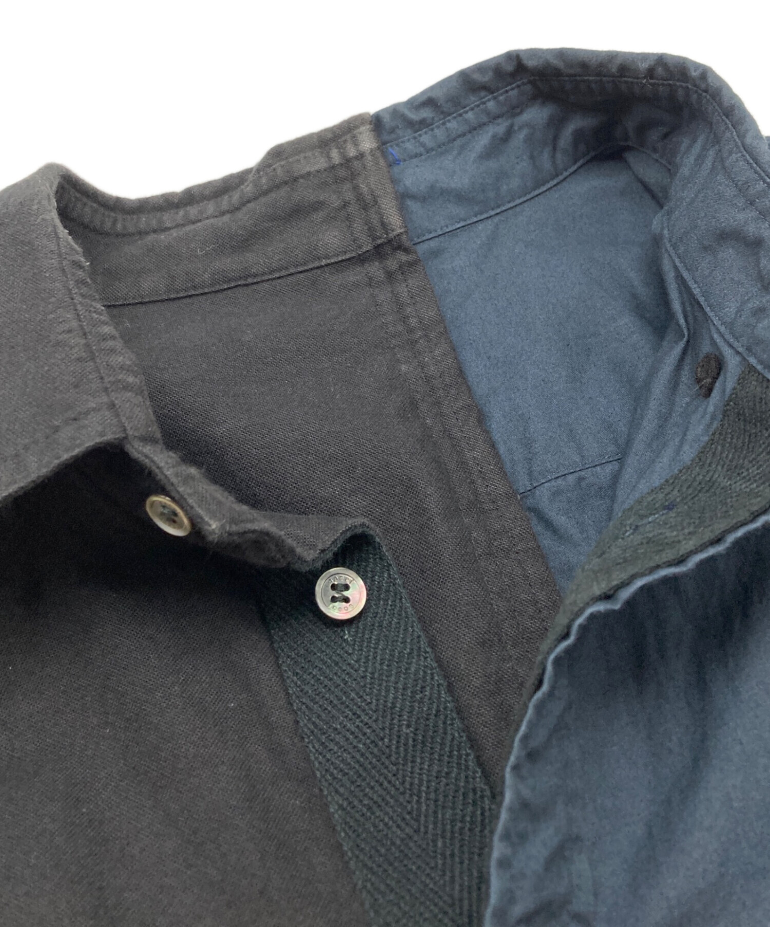 中古・古着通販】sacai (サカイ) コットンアシンメトリーシャツ 