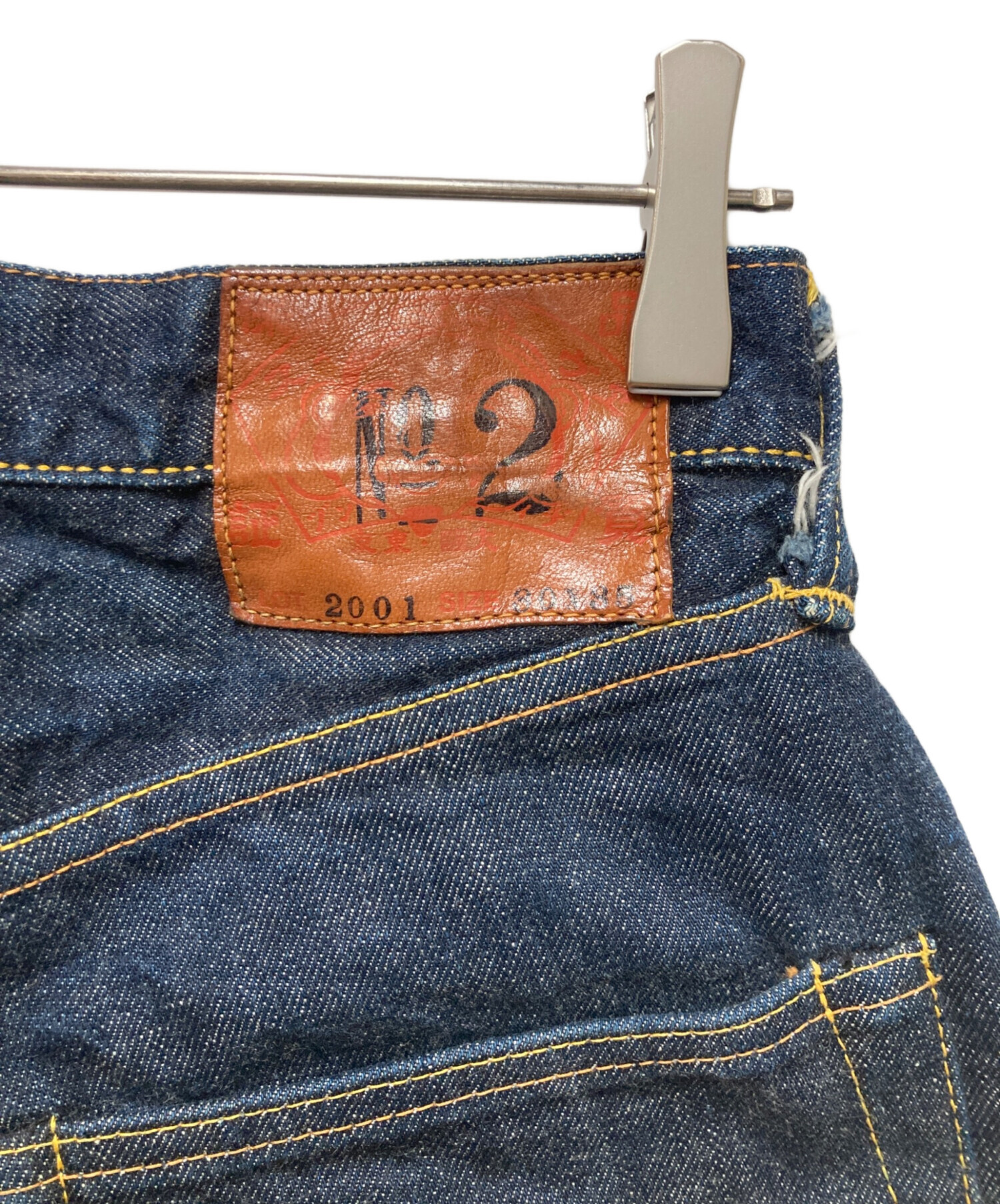 中古・古着通販】EVISU (エヴィス) 2001 NO.2 デニムパンツ インディゴ