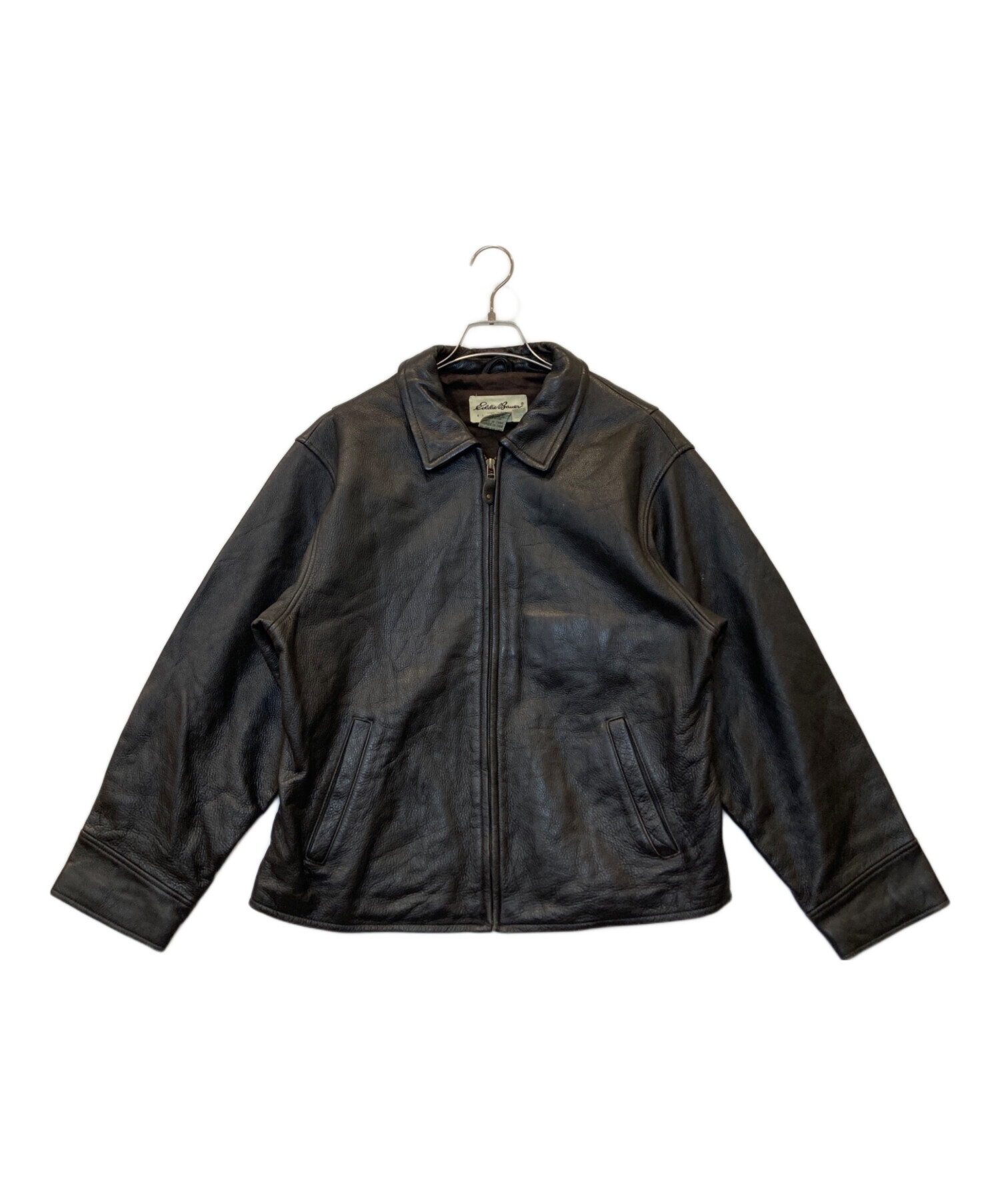 中古・古着通販】Eddie Bauer (エディーバウアー) レザージャケット