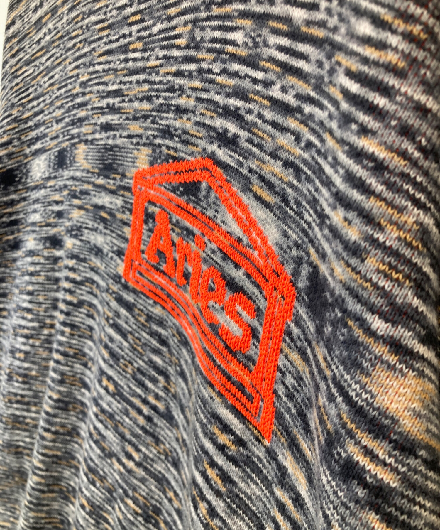 中古・古着通販】ARIES (アリーズ) TEMPLE SPACE DYE TURTLENECK KNIT