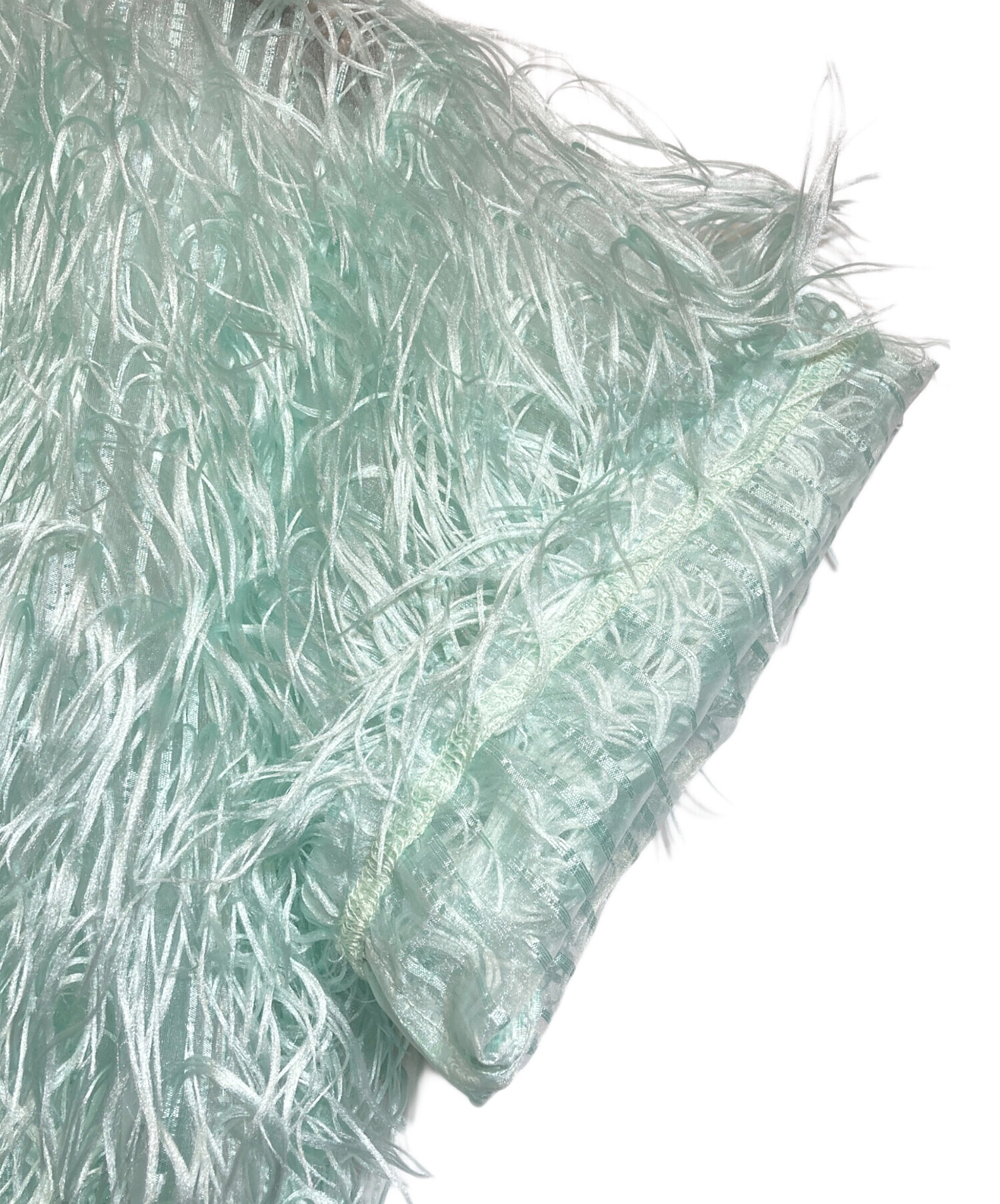 中古・古着通販】cygne (シーニュ) フェザートップスMONI グリーン