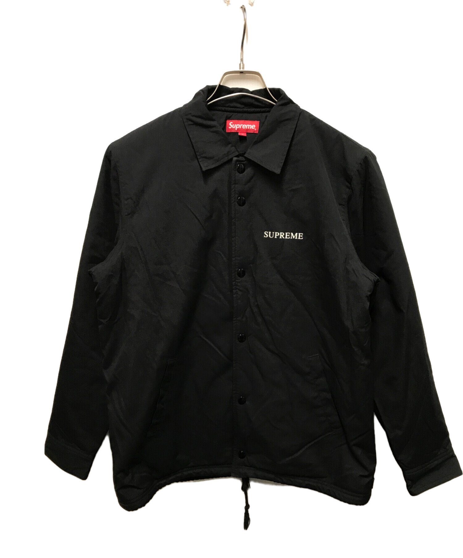 K*o様 supreme シュプリーム　コーチジャケット　L ブラック　古着　メ 中古・古着通販】Supreme (シュプリーム) Bruce Lee Coaches Jacket