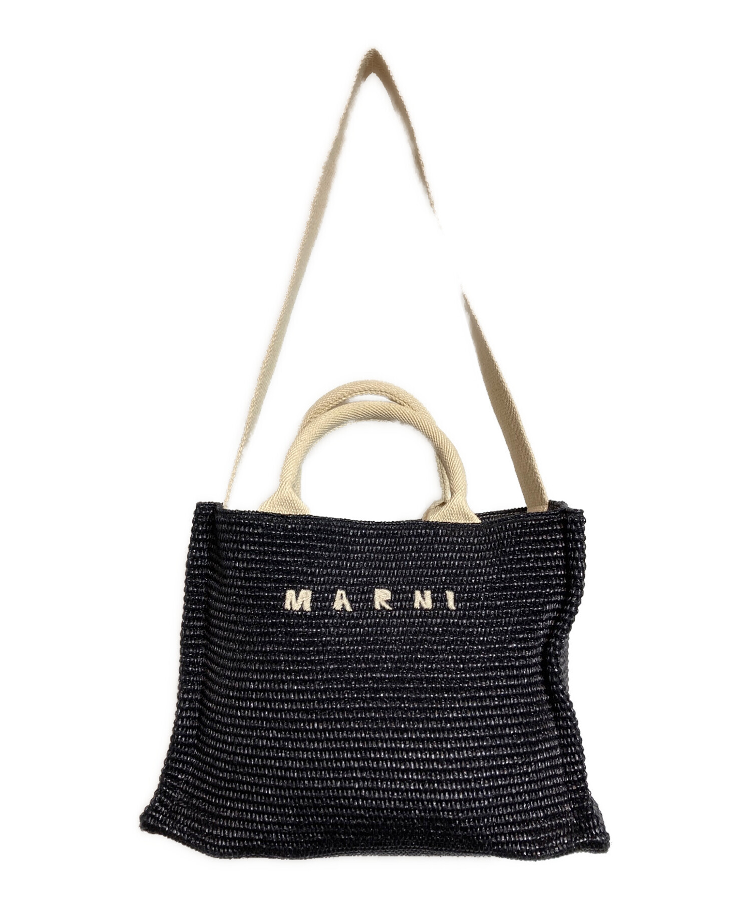 中古・古着通販】MARNI (マルニ) 2WAY/SMALL BASKET ブラック サイズ