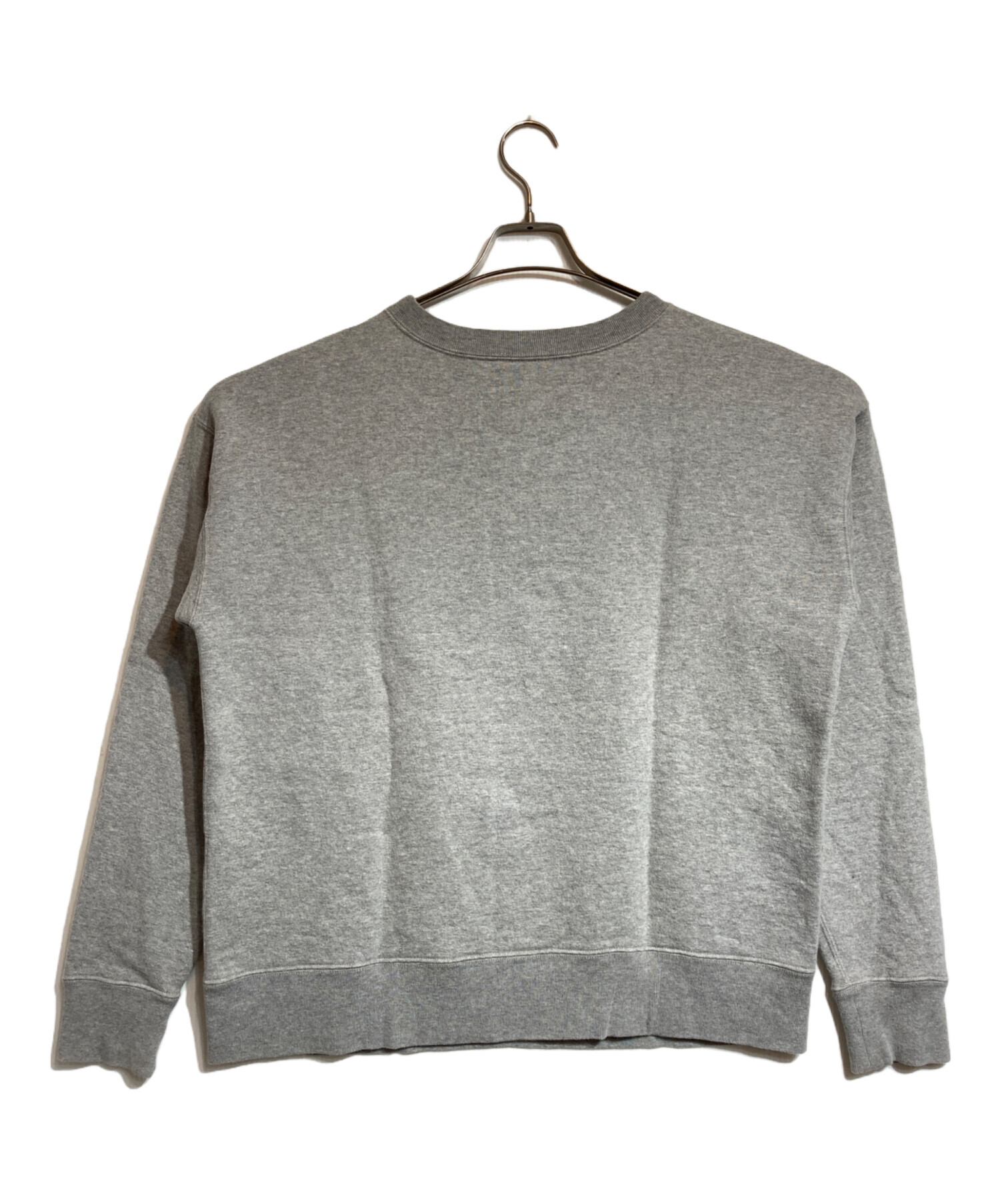 AURALLE BACK WOOL SWEAT BIG P/O AURALEE BACK WOOL SWEAT BIG PARKA 4