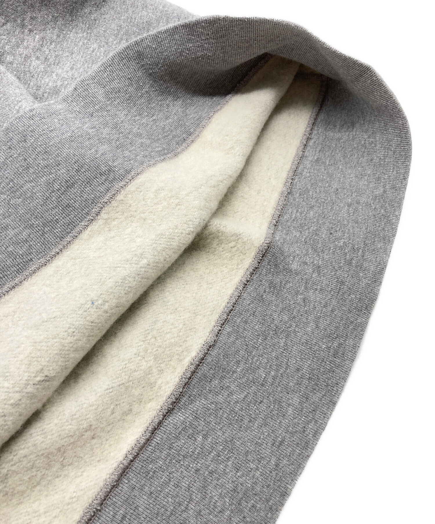 中古・古着通販】AURALEE (オーラリー) BACK WOOL SWEAT BIG グレー 