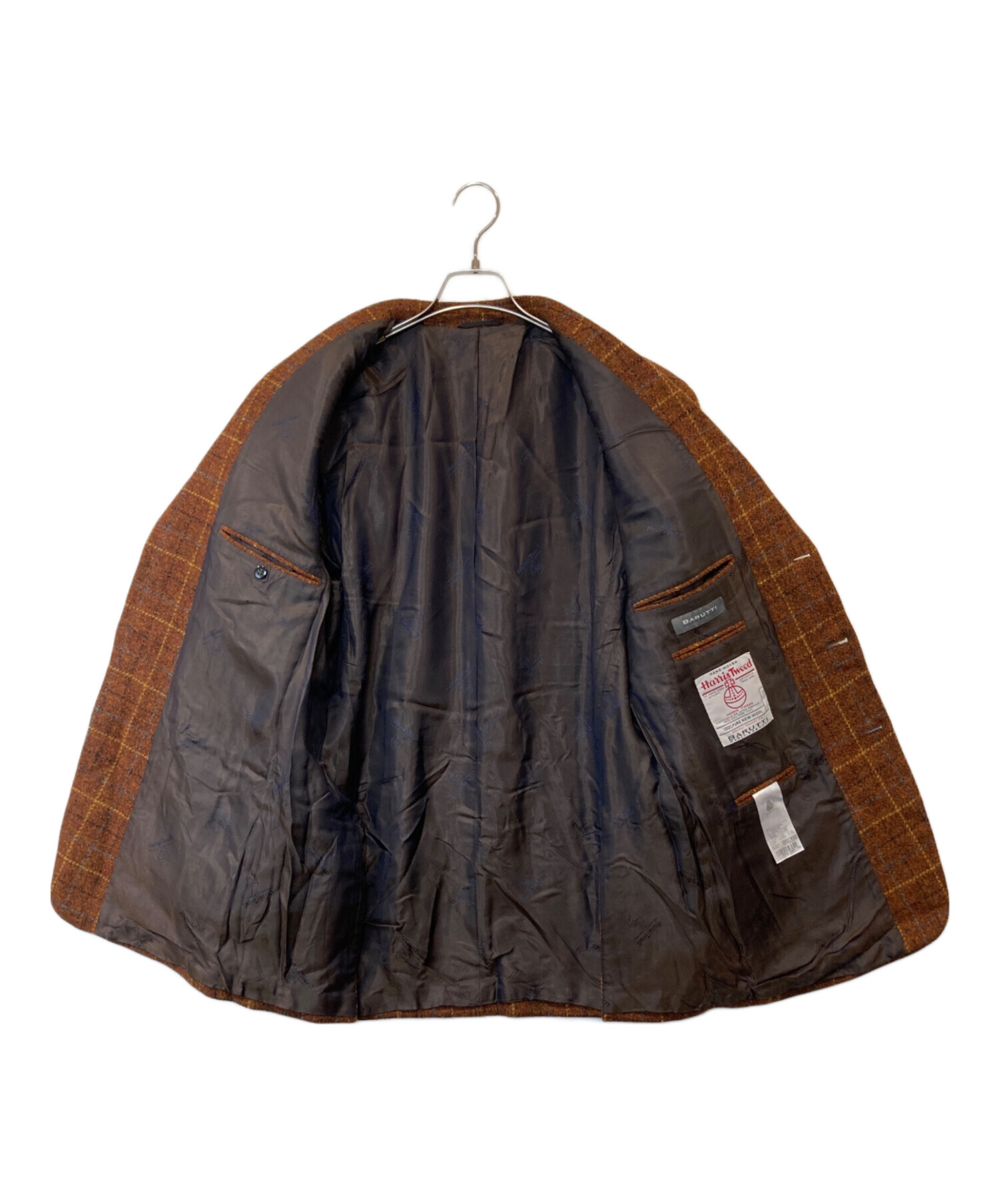 好配色　MARIO BARUTTI ハリスツイード　ヘリンボーン　エルボーパッチ 中古・古着通販】MARIO BARUTTI (マリオバルッティ) Harris Tweed