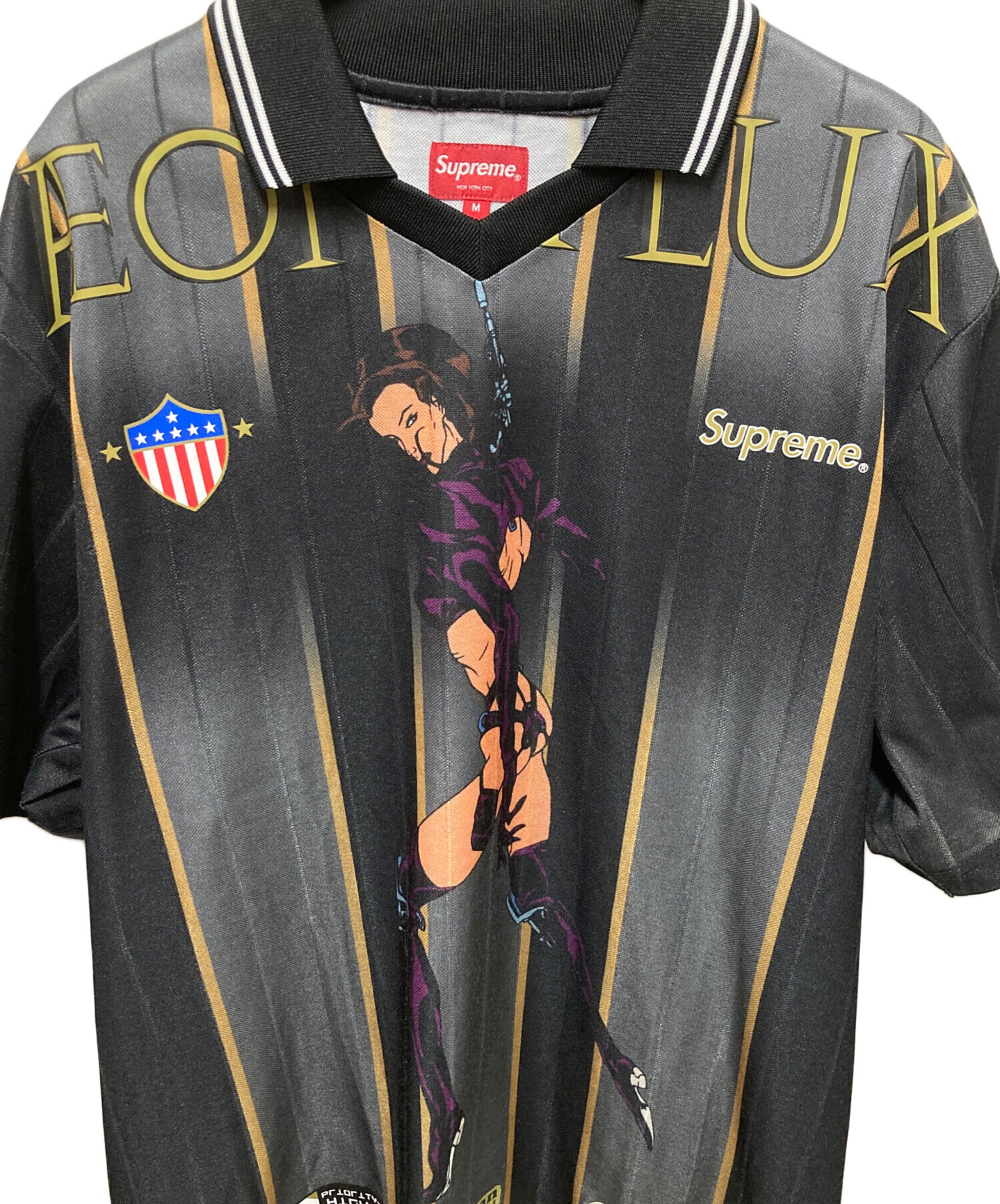 中古・古着通販】SUPREME (シュプリーム) AEON FLUX SOCCER JERSEY