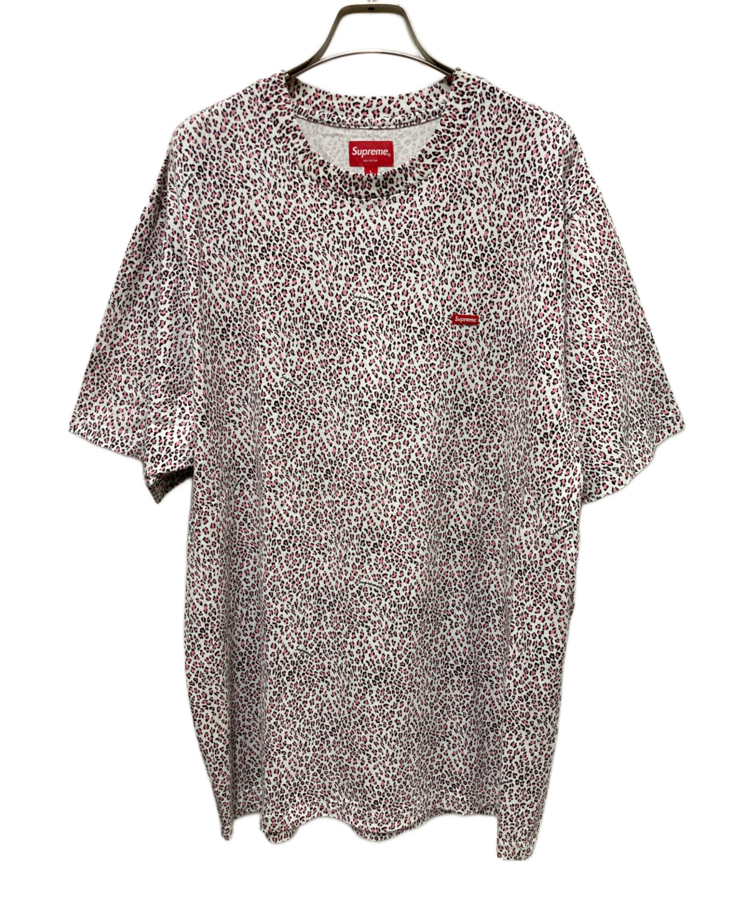 Tシャツ Supreme / 22ss/Small Box Tee Pink Leopard 中古・古着通販】Supreme (シュプリーム) Small Box Tee Pink Leopard