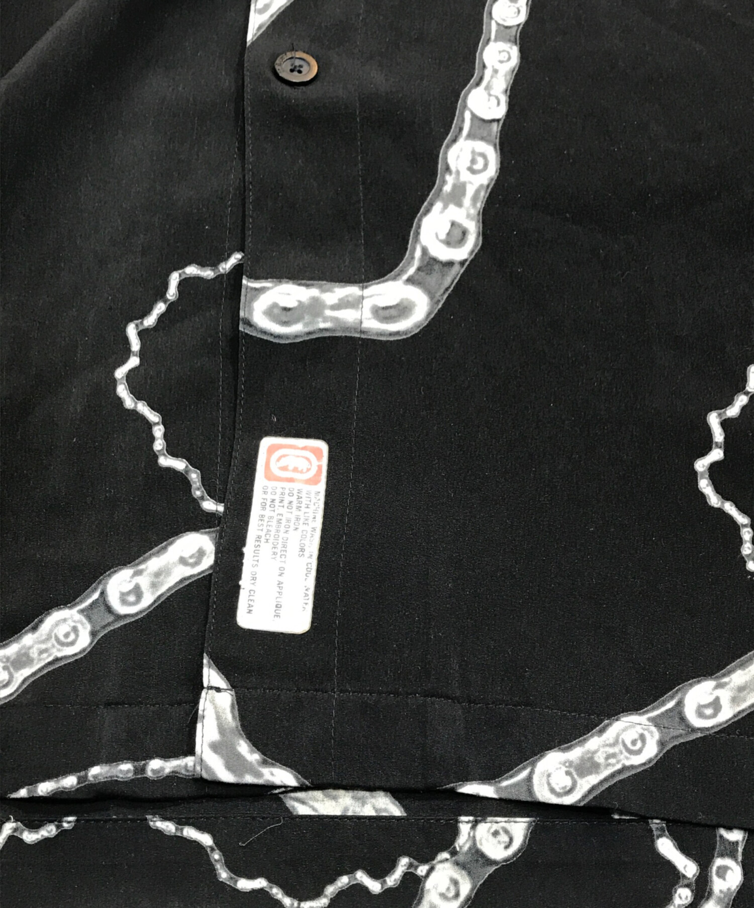 中古・古着通販】ecko complex (エコーコンプレックス) 総柄半袖シャツ 