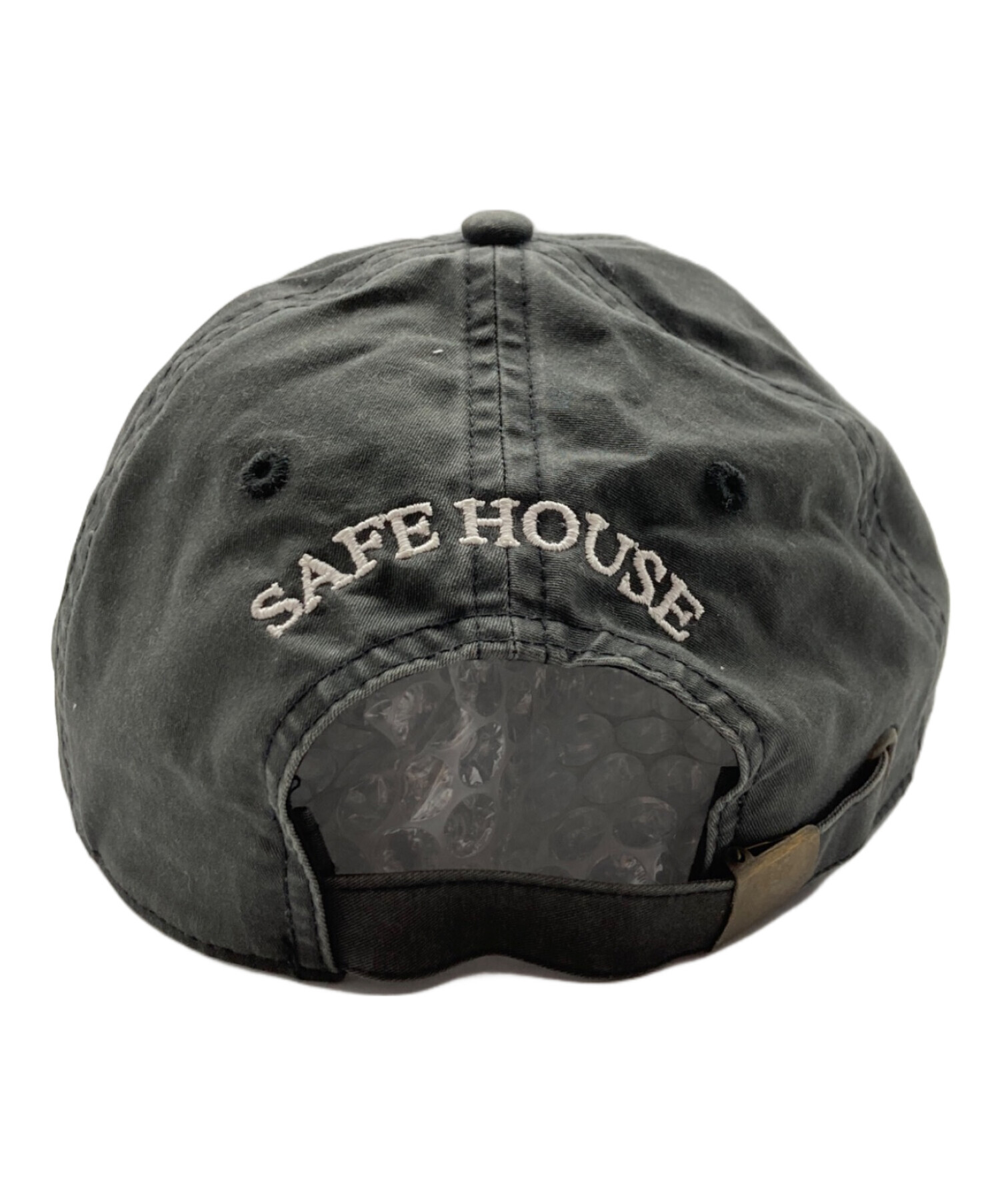 中古・古着通販】safe house (セーフハウス) キャップ ブラック