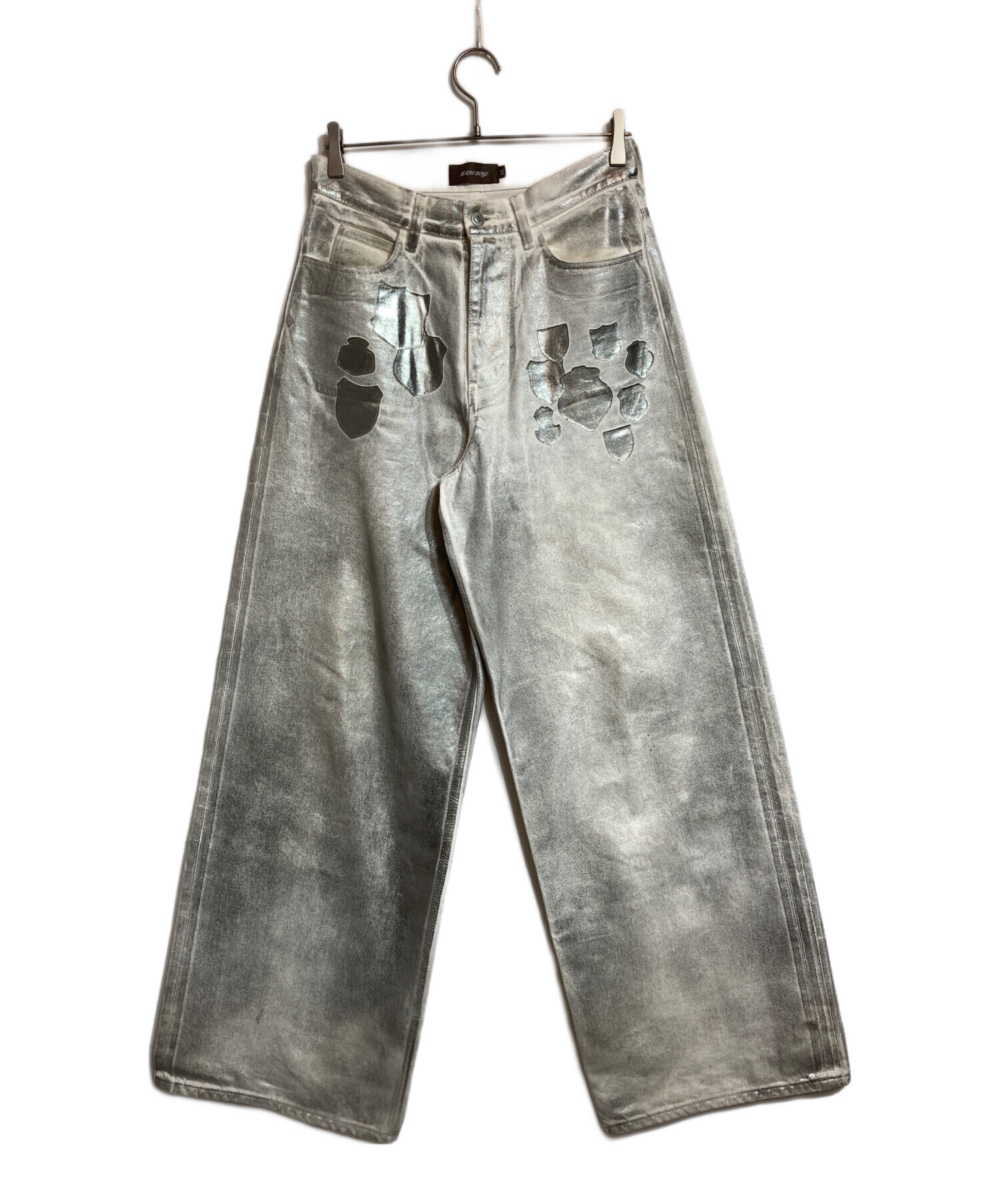 中古・古着通販】MASU (エムエーエスユー) EMBLEM BAGGY JEANS 