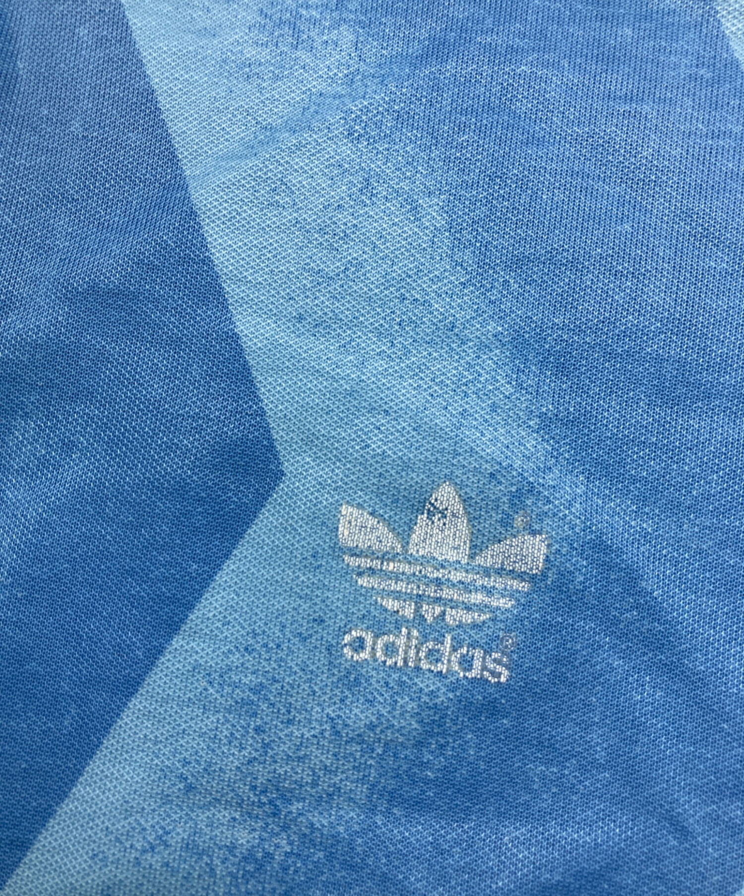 中古・古着通販】adidas (アディダス) 80'Sゲームシャツ ブルー サイズ