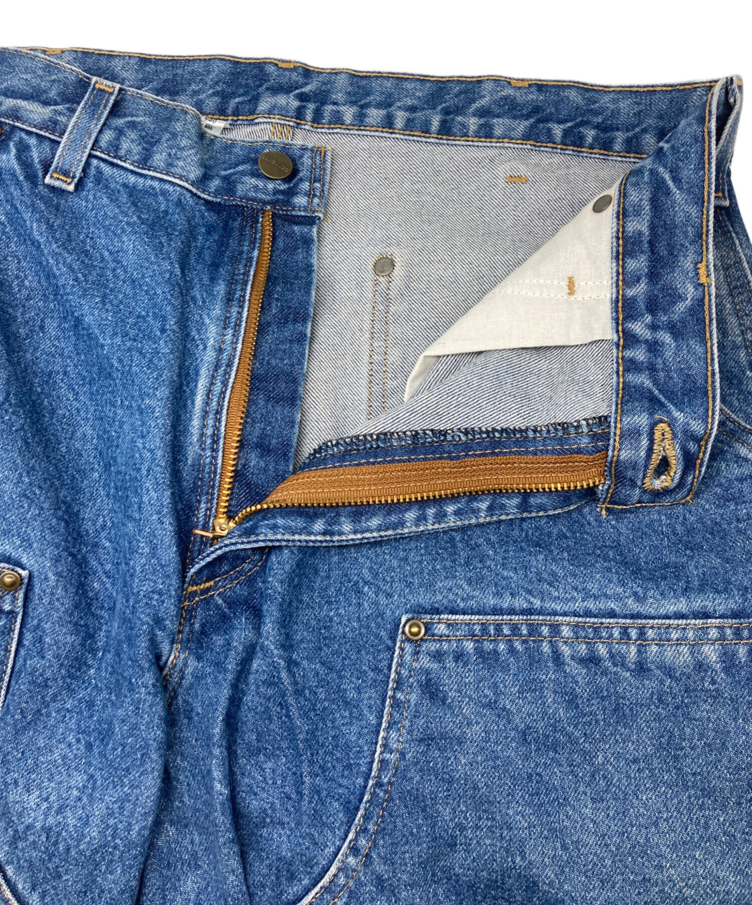 中古・古着通販】CarHartt (カーハート) ダブルニーデニムパンツ