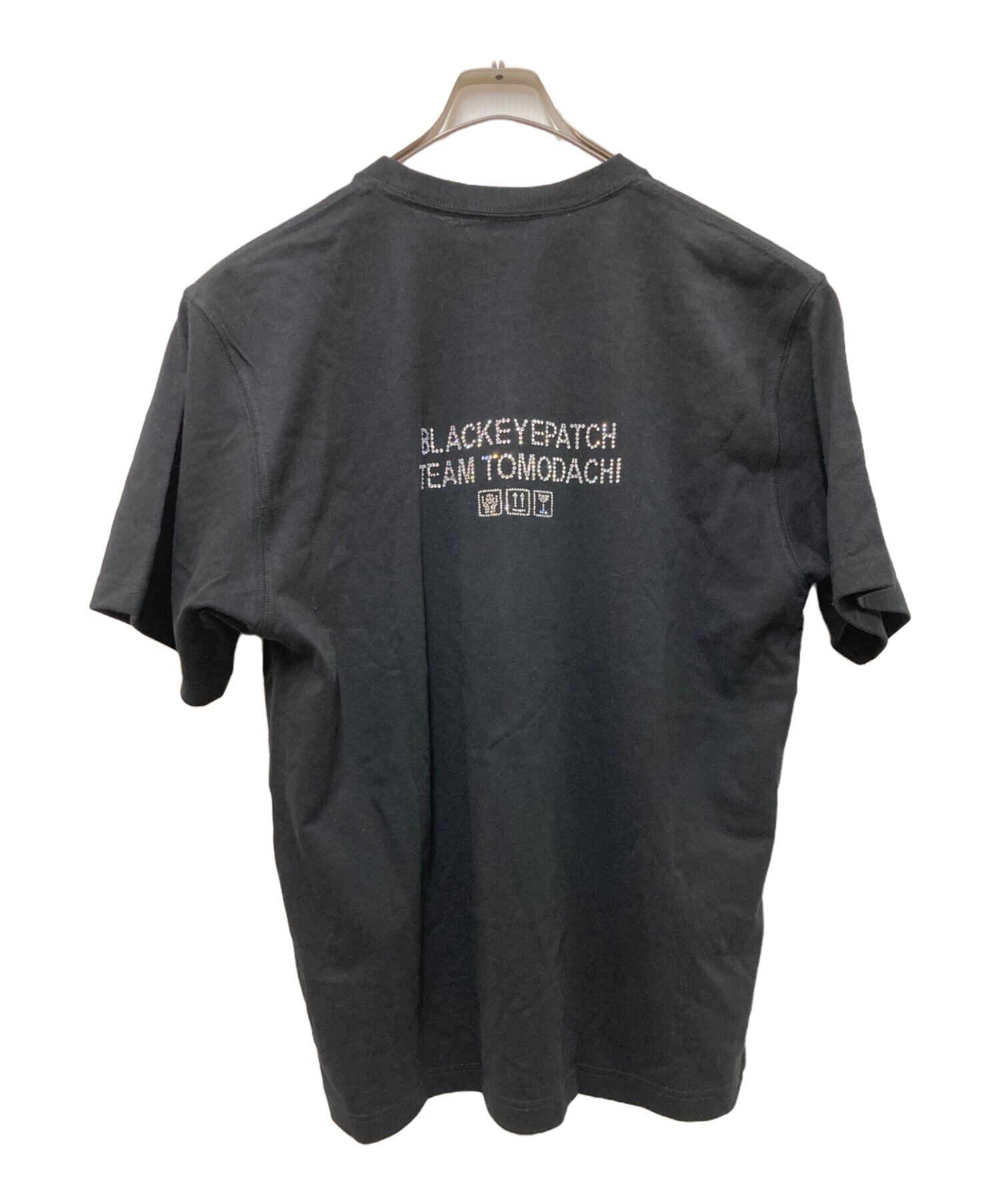 中古・古着通販】BlackEyePatch (ブラックアイパッチ) RHINESTONE TEE 