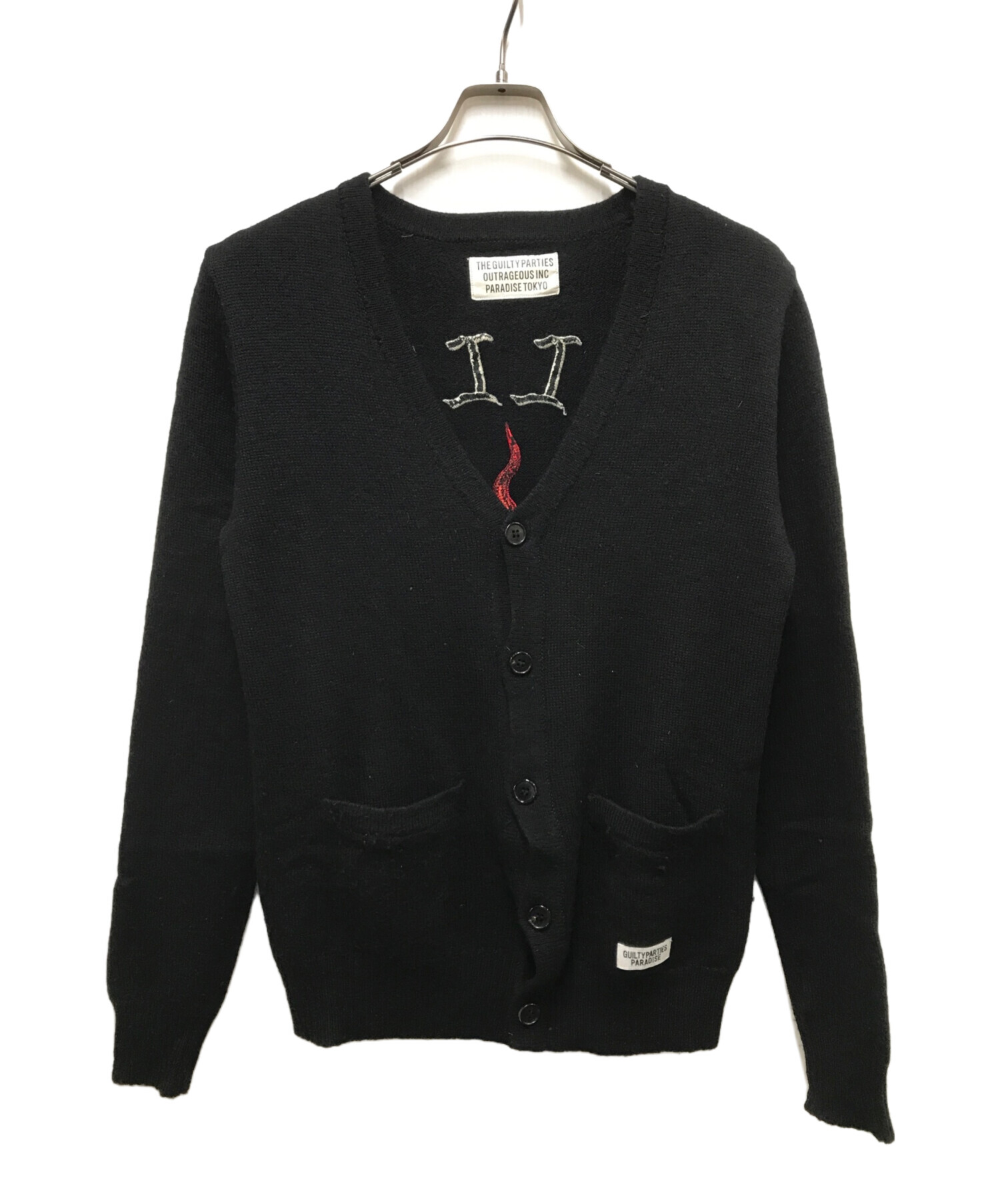 中古・古着通販】WACKO MARIA (ワコマリア) バック刺繍ニット