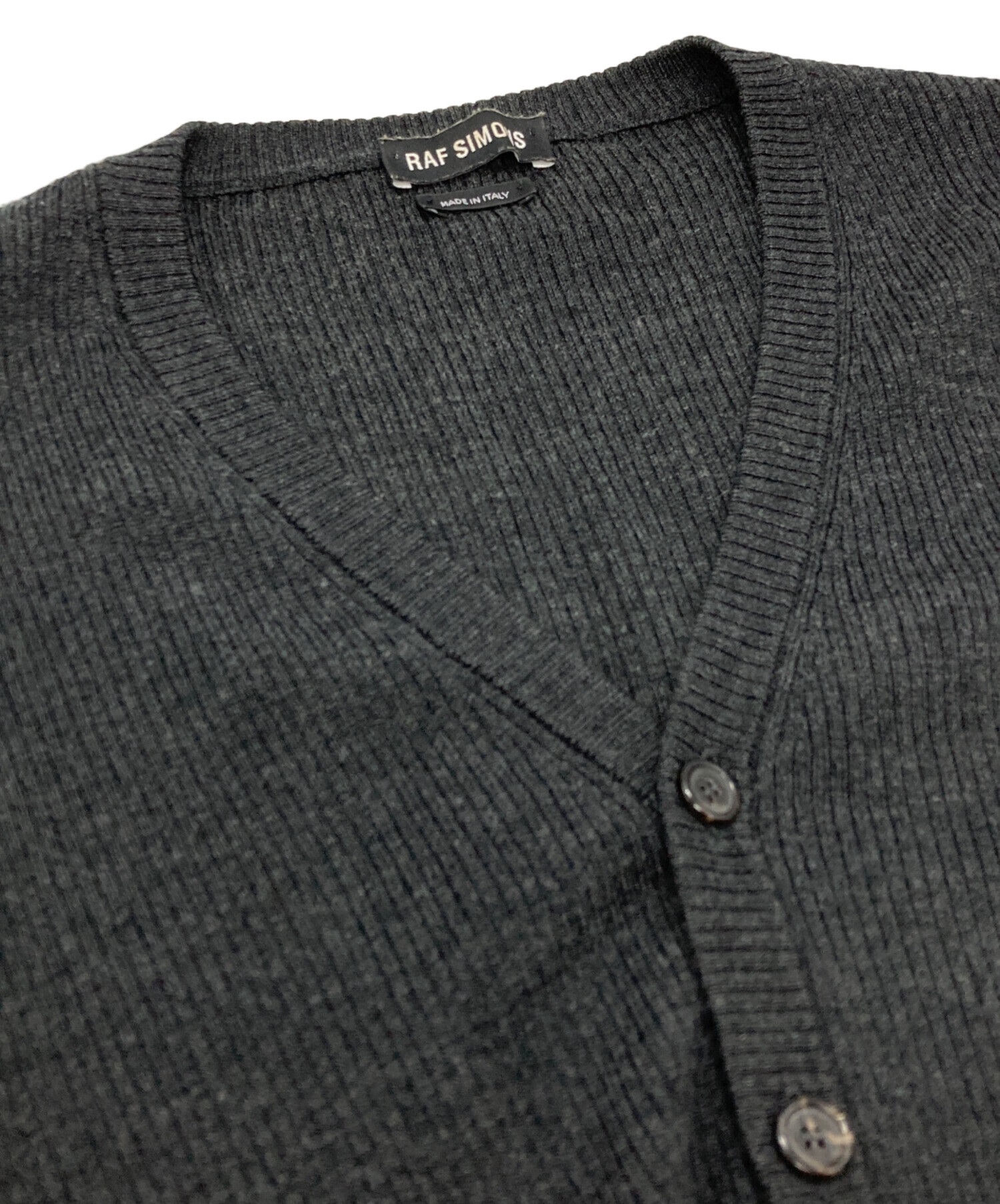 中古・古着通販】RAF SIMONS (ラフシモンズ) リブニット 中古・古着通販】RAF SIMONS (ラフシモンズ) リブニット
