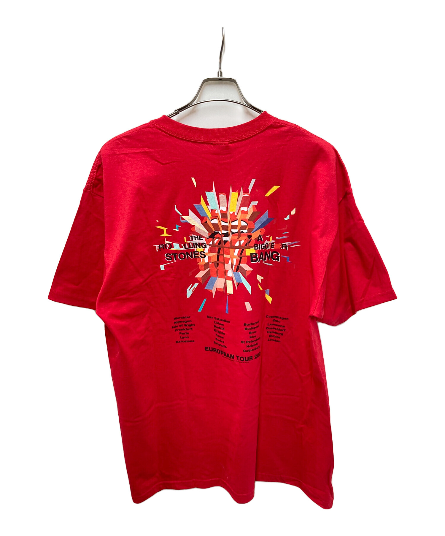 中古・古着通販】anvil (アンヴィル) バンドTシャツ レッド サイズ:XL