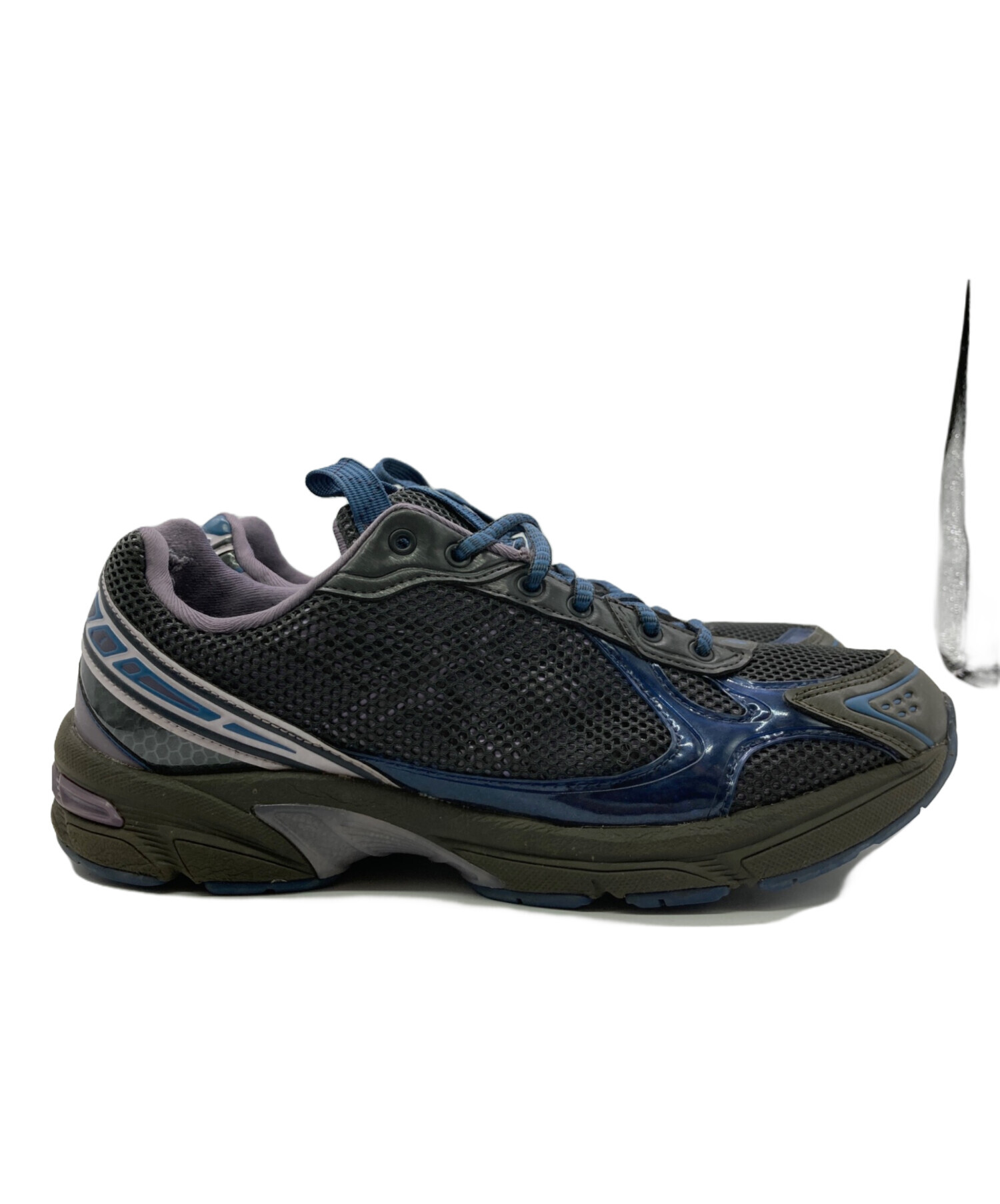 中古・古着通販】asics (アシックス) GEL-1130 ネイビー×グレー サイズ