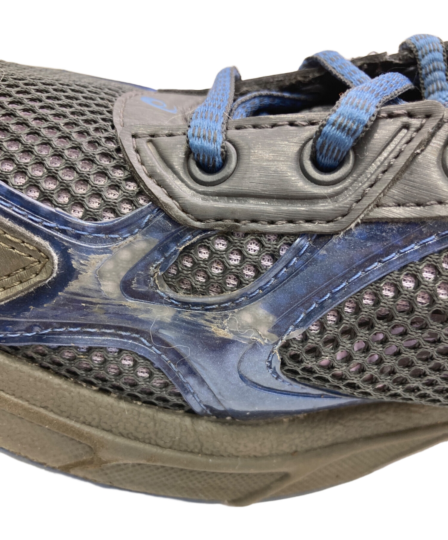 中古・古着通販】asics (アシックス) GEL-1130 ネイビー×グレー サイズ 