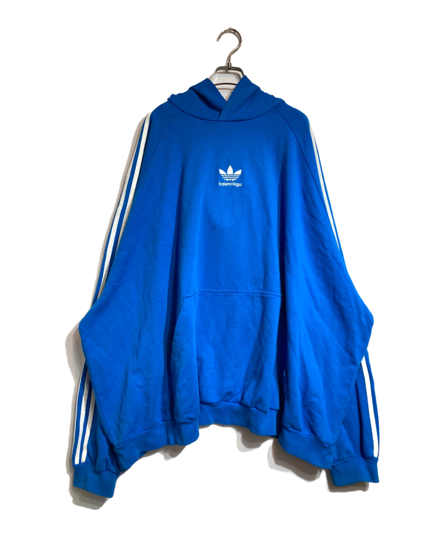 adidas × Balenciaga ブルーパーカー 中古・古着通販】BALENCIAGA (バレンシアガ) adidas (アディダス