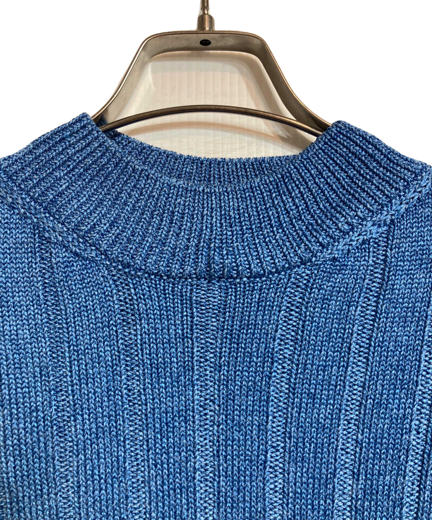 中古・古着通販】SUNFLOWER (サンフラワー) MICK SWEATER ブルー 