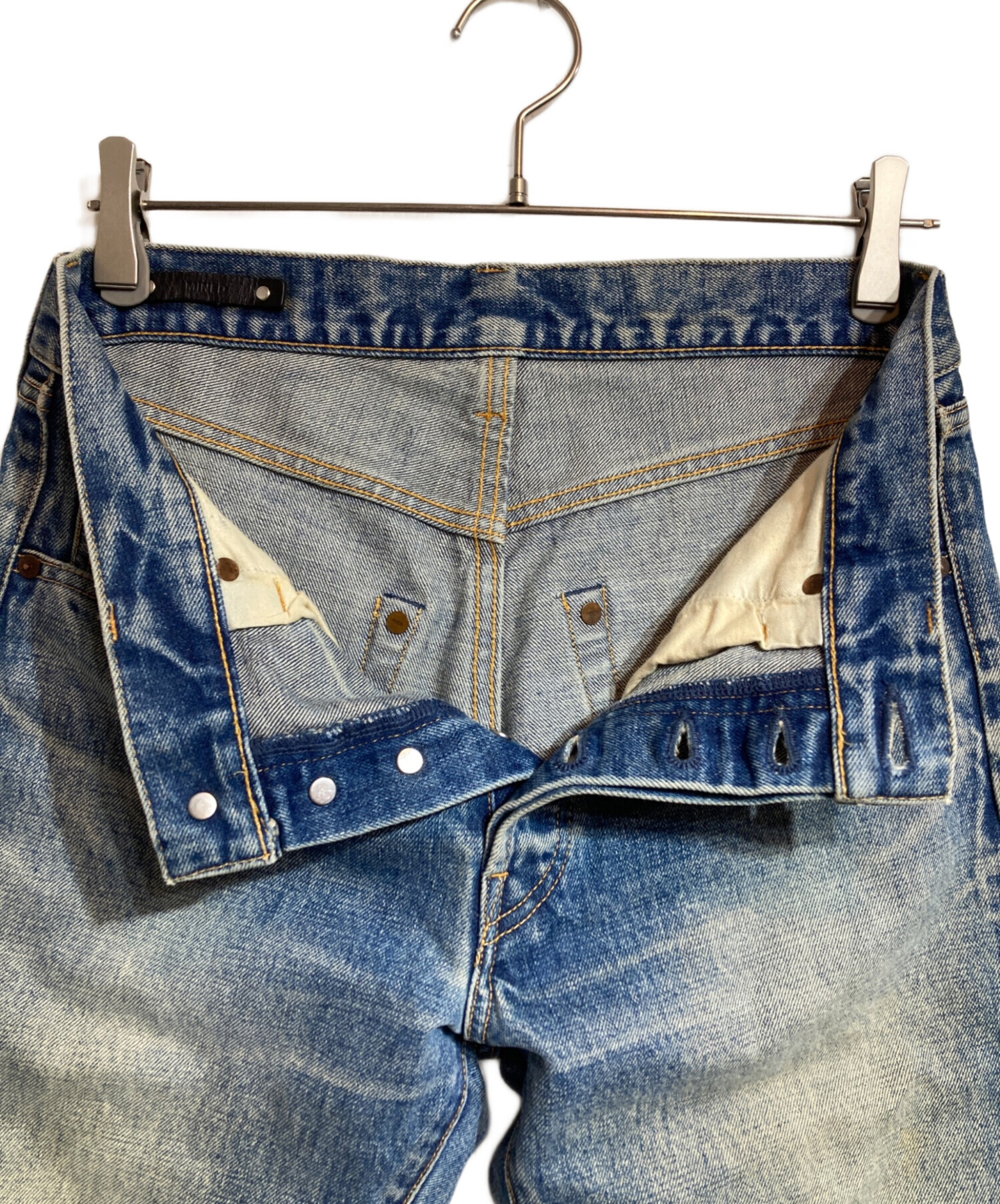 中古・古着通販】MINEDENIM (マインデニム) スキニーデニムパンツ 