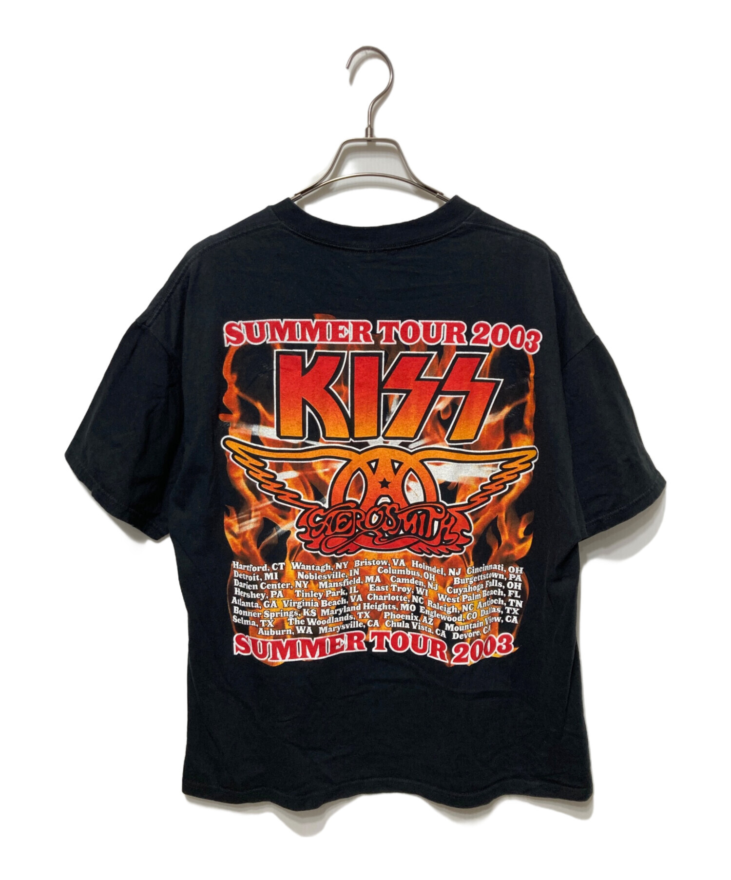 中古・古着通販】DELTA (デルタ) 00'S バンドTシャツ ブラック サイズ