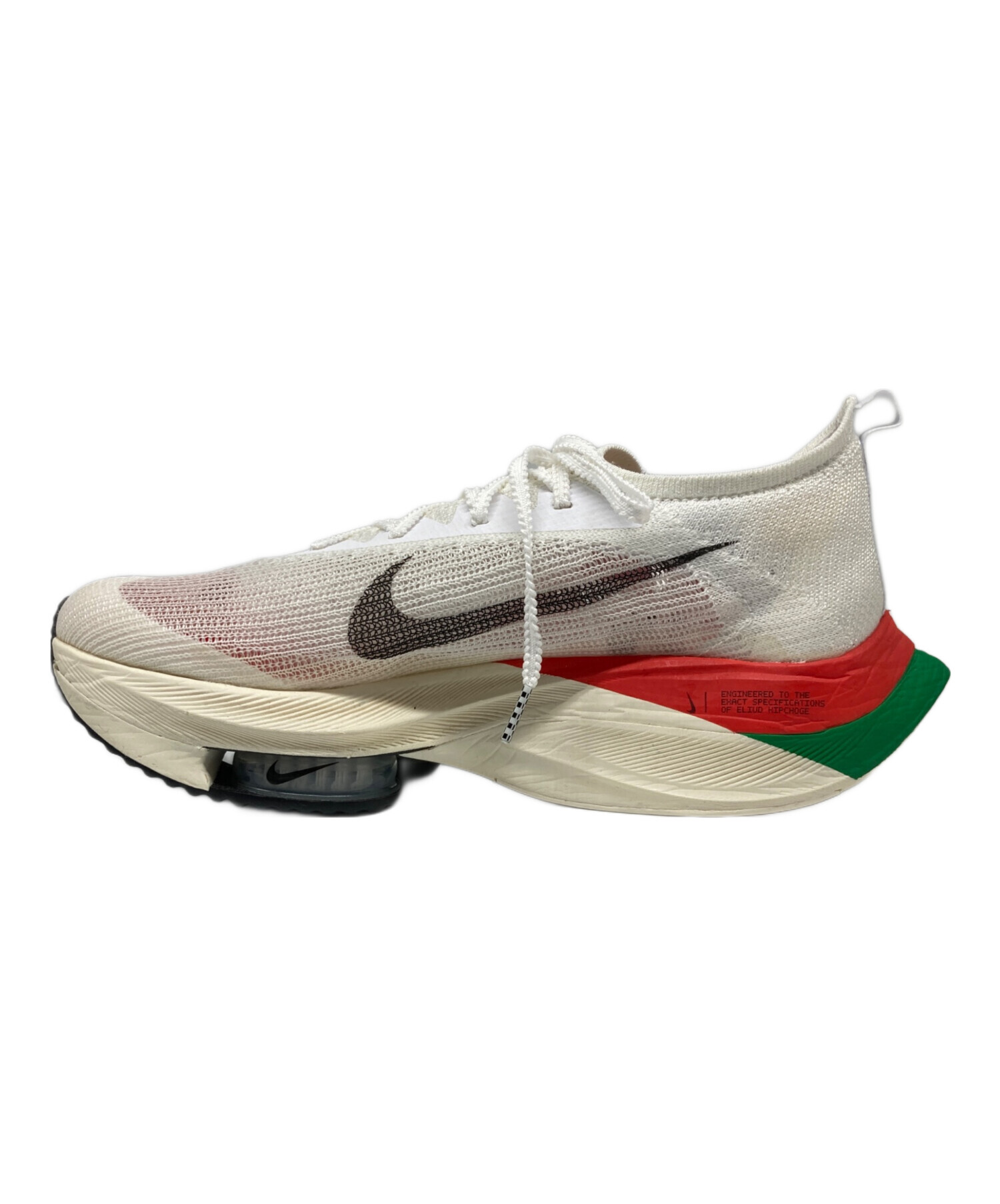 NIKE AIR ZOOM ALPHAFLY NEXT% EK 10新品•未使用 中古・古着通販】NIKE (ナイキ) Air Zoom Alphafly Next% EK ホワイト