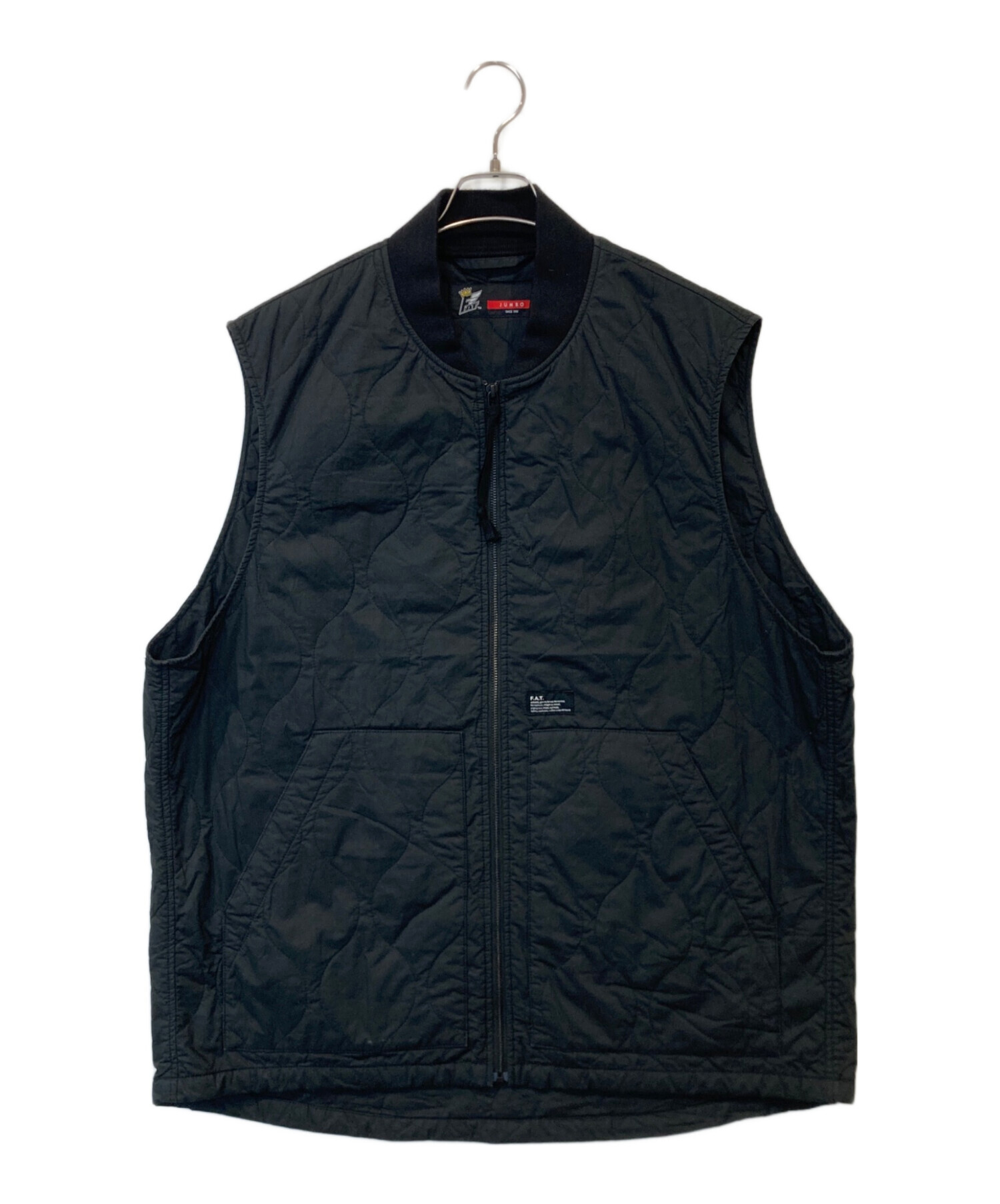中古・古着通販】FAT (エフエーティー) キルティングベスト F32110