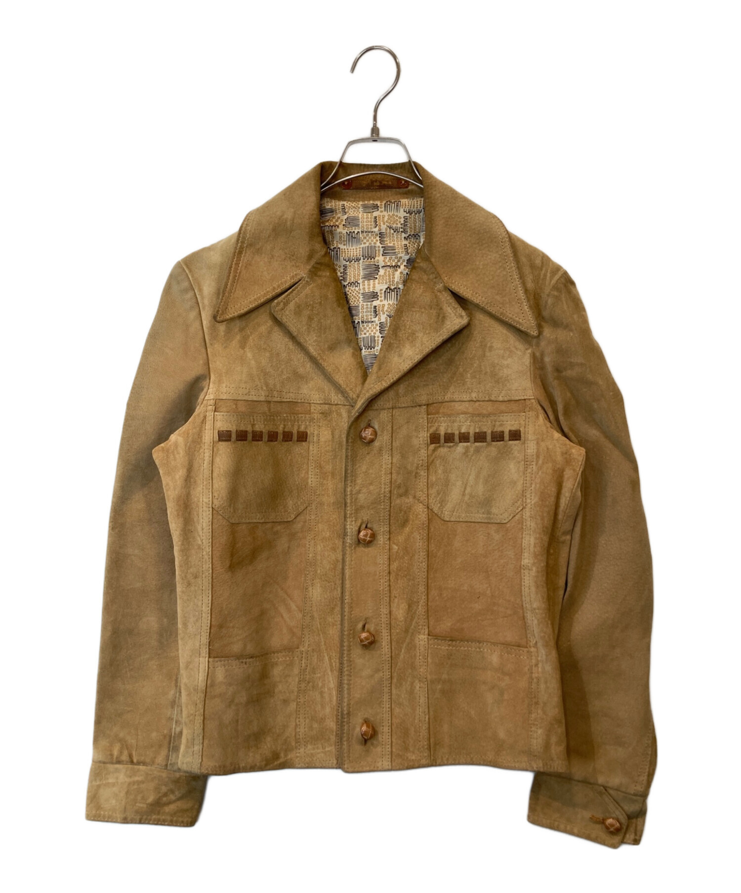 ビューティーアンドユース　スエードレザージャケット 中古・古着通販】USED (ユーズド) スウェードレザージャケット