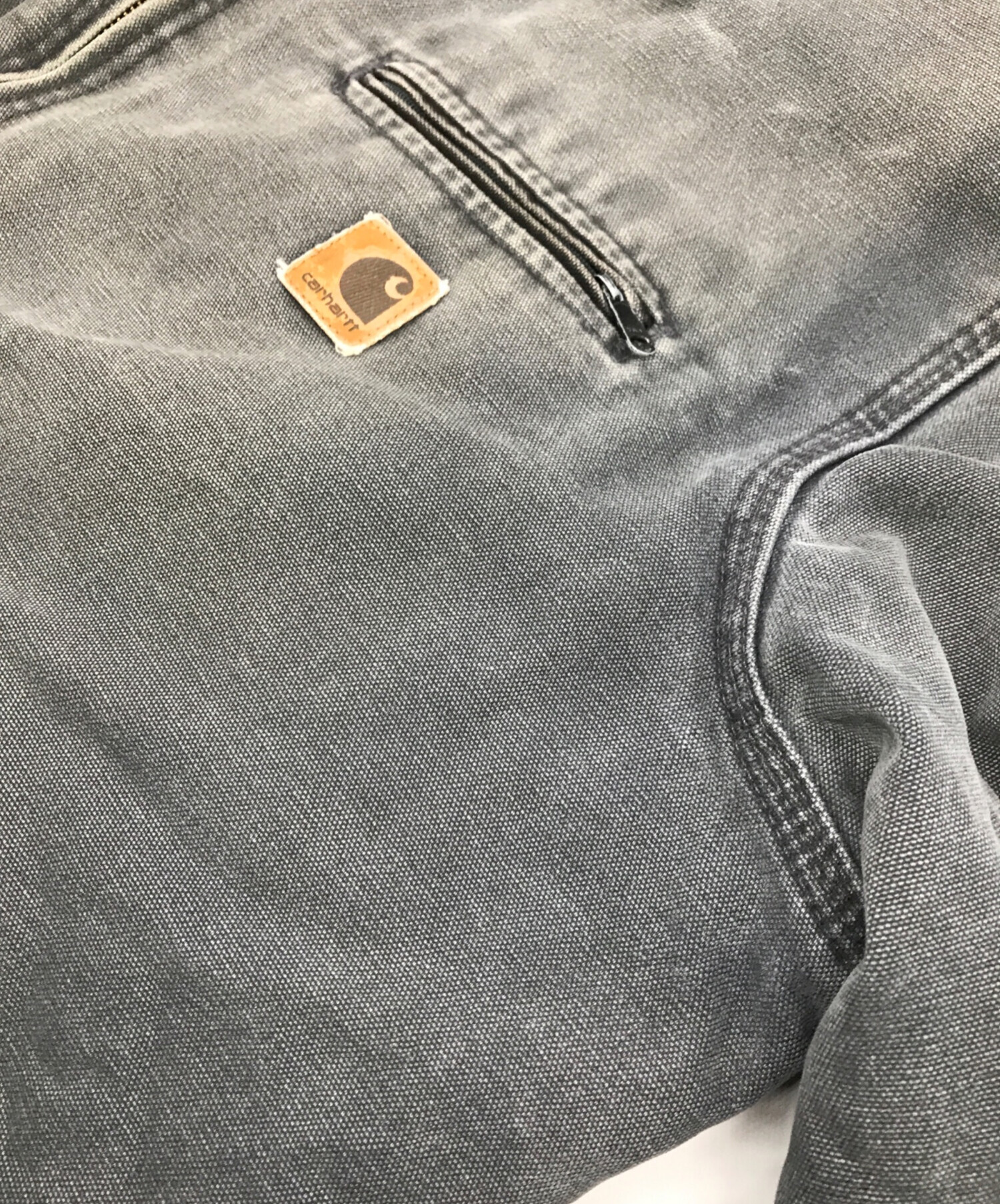 Carhartt J97DES グレー ジャケット Lサイズ VINTAGE CARHARTT DETROIT STYLE GREY JACKET 1990S J97 DES LARGE MADE IN