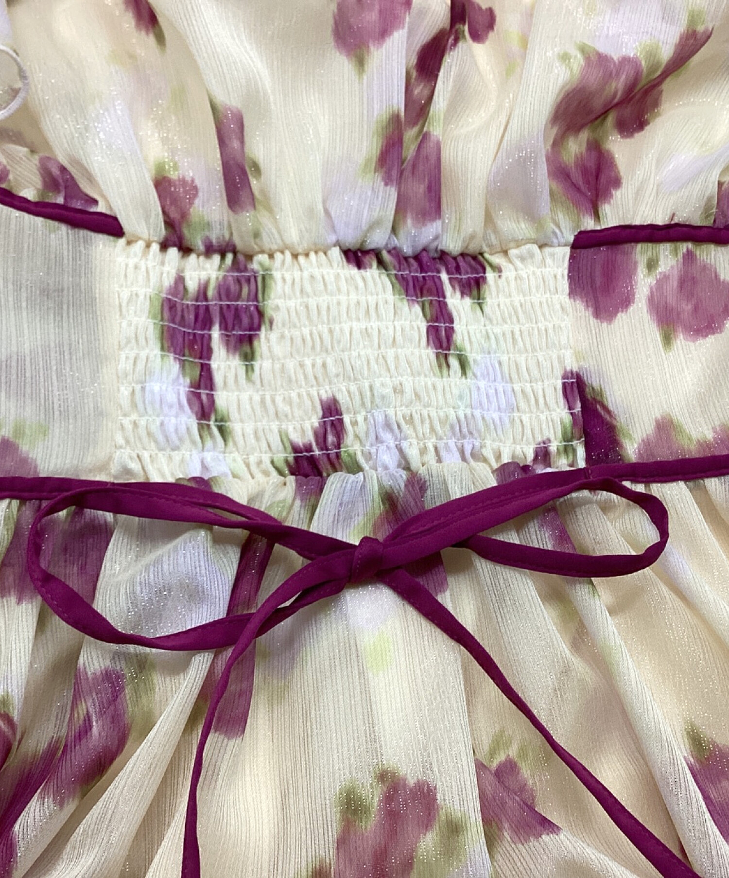 中古・古着通販】Lily Brown (リリーブラウン) シアープリントフリル