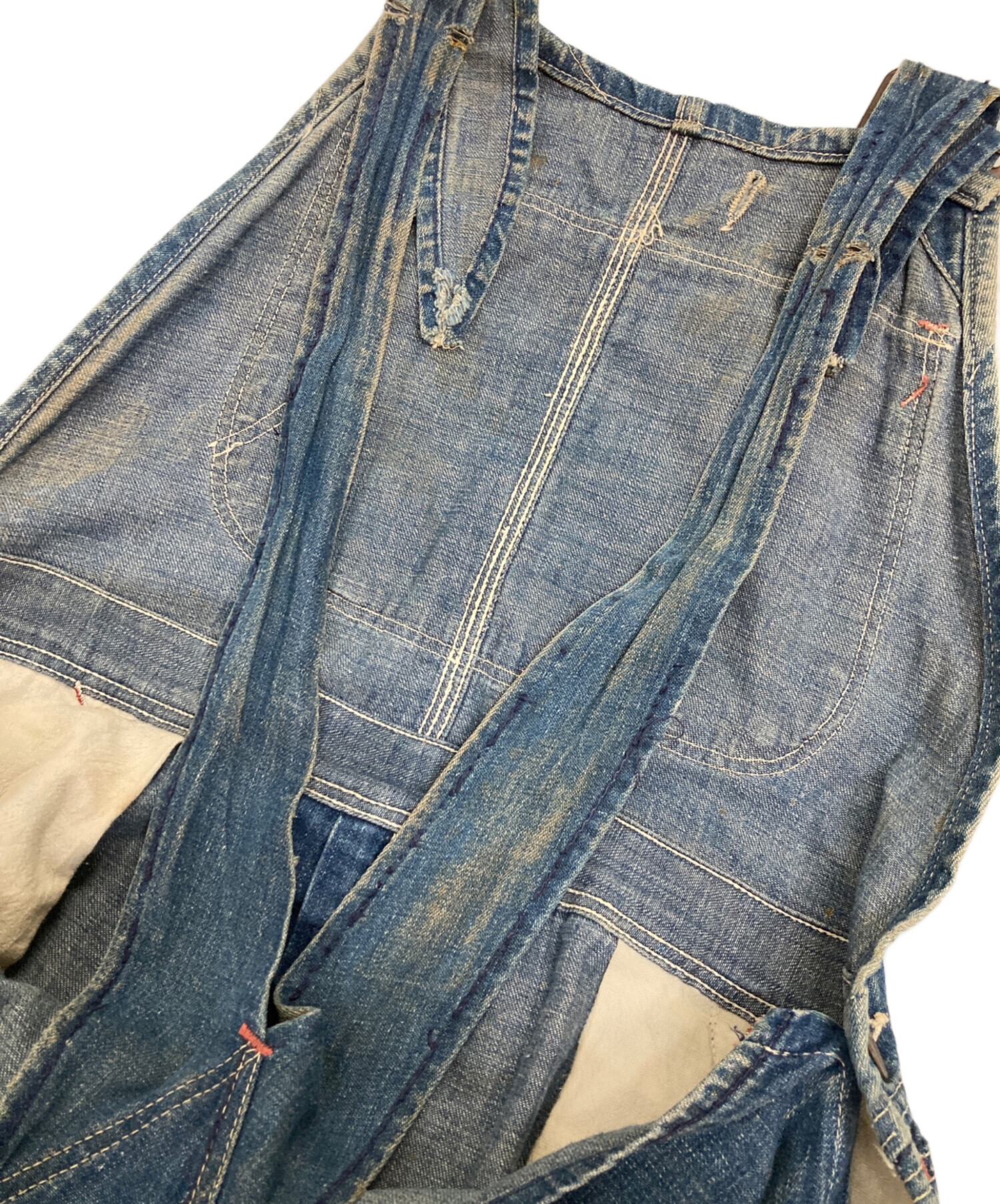 中古・古着通販】OX HIDE (オックスハイド) デニムオーバーオール