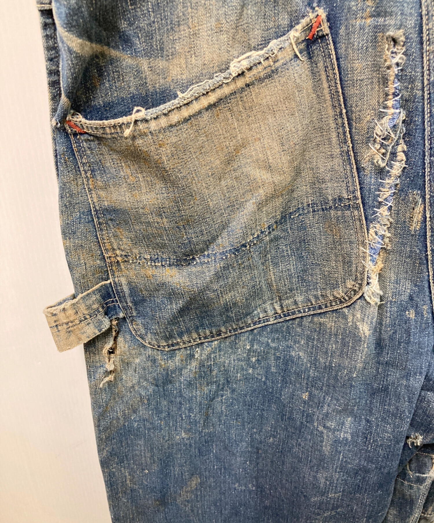 中古・古着通販】OX HIDE (オックスハイド) デニムオーバーオール