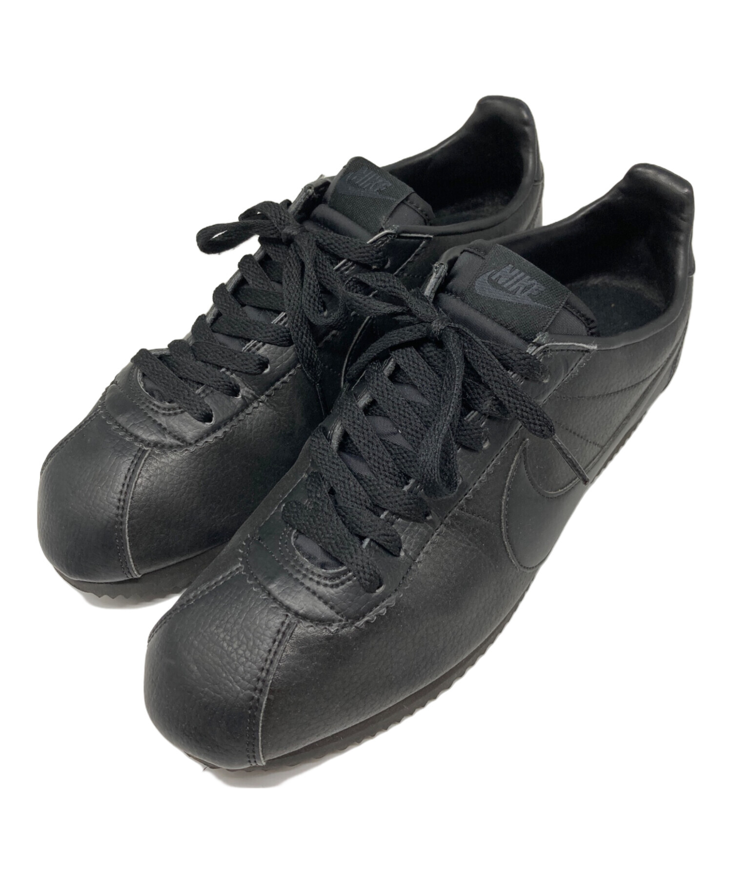 中古・古着通販】NIKE (ナイキ) CLASSIC CORTEZ LEATHER ブラック