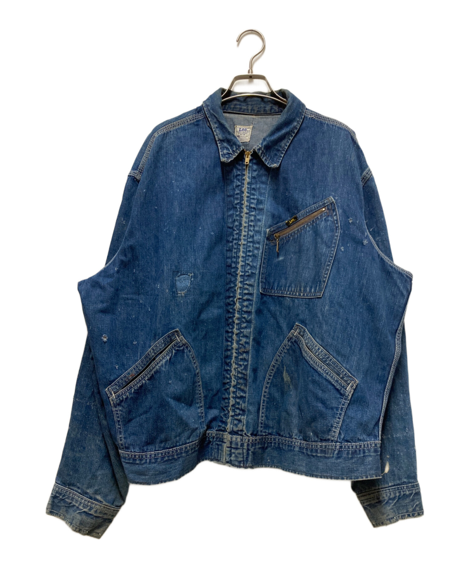 シゲ⭐︎Lee ARCHIVES 50-60s 91-B リー 復刻 中古・古着通販】LEE (リー) 91-Bデニムジャケット インディゴ サイズ