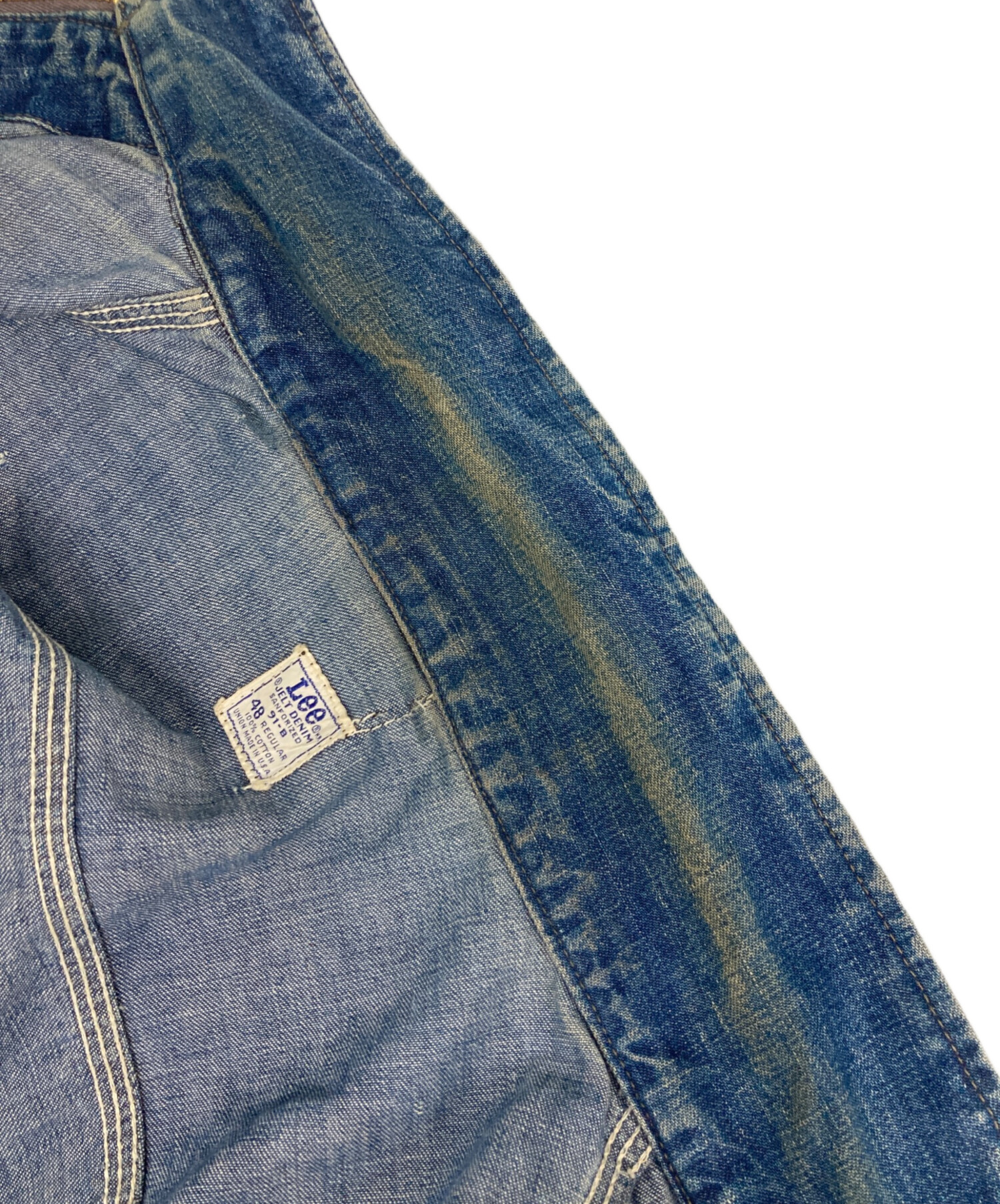 中古・古着通販】LEE (リー) 91-Bデニムジャケット インディゴ サイズ