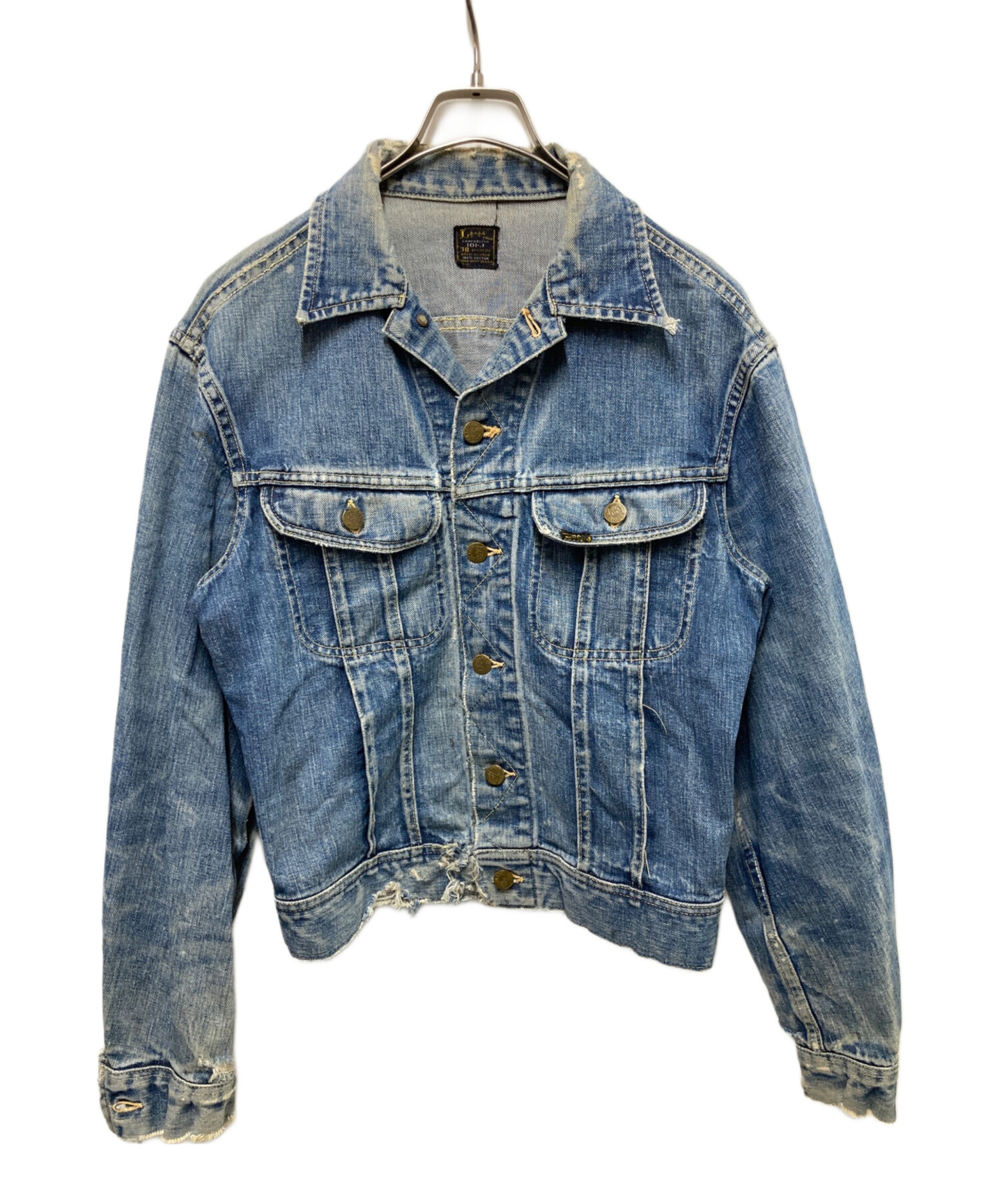 中古・古着通販】LEE (リー) 101Jデニムジャケット インディゴ サイズ 