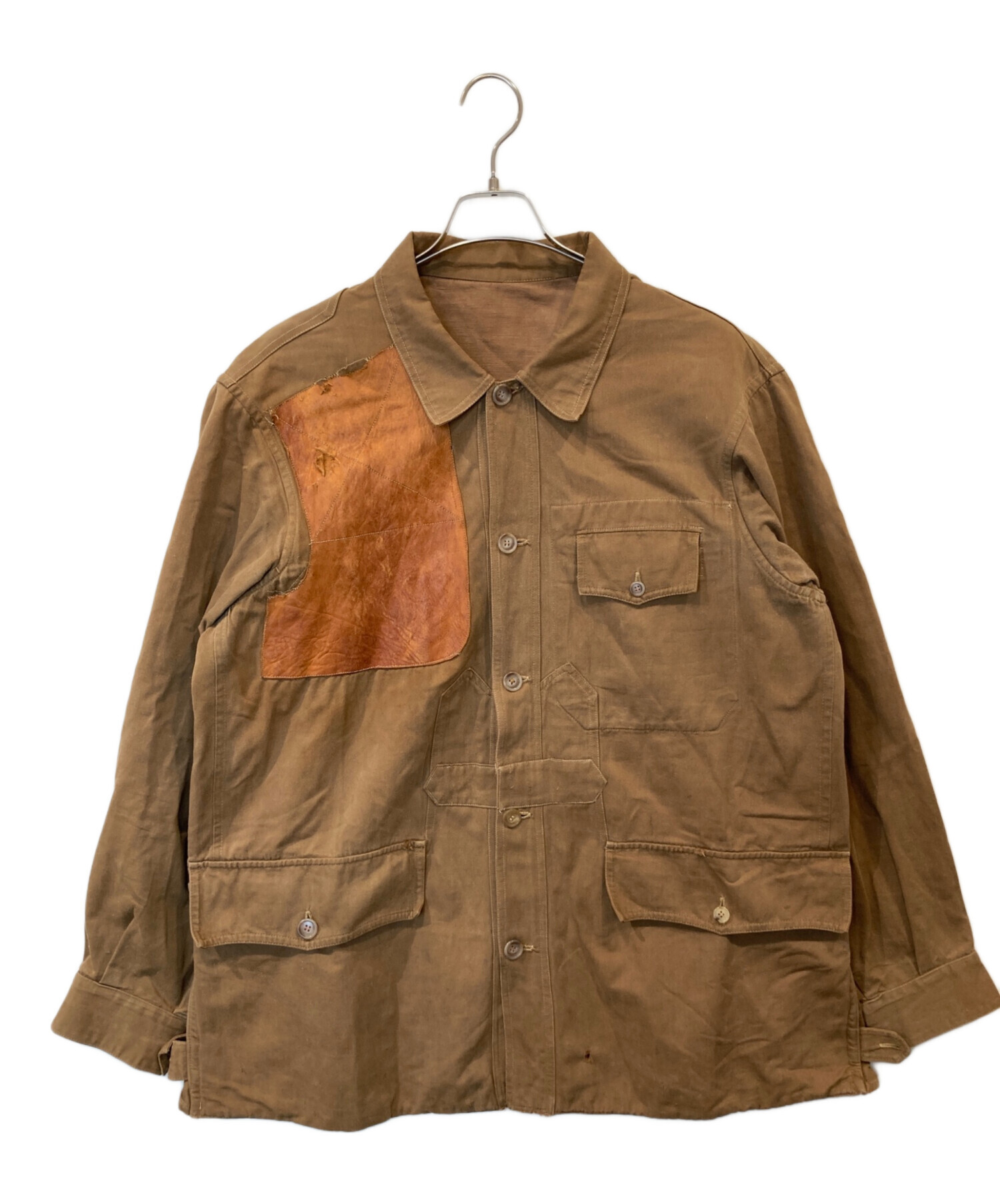 中古・古着通販】USED (ユーズド) ハンティングジャケット ブラウン