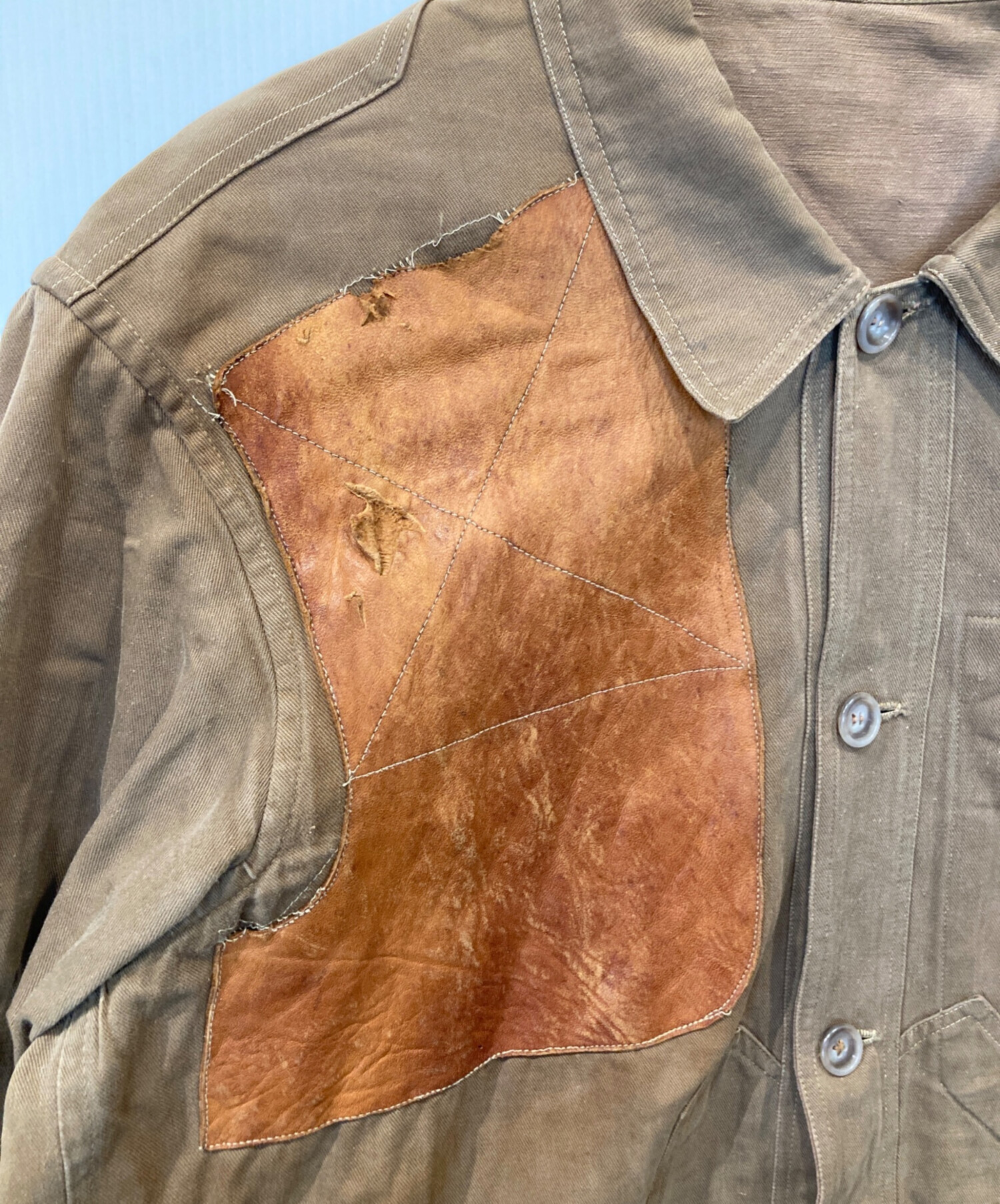 中古・古着通販】USED (ユーズド) ハンティングジャケット ブラウン