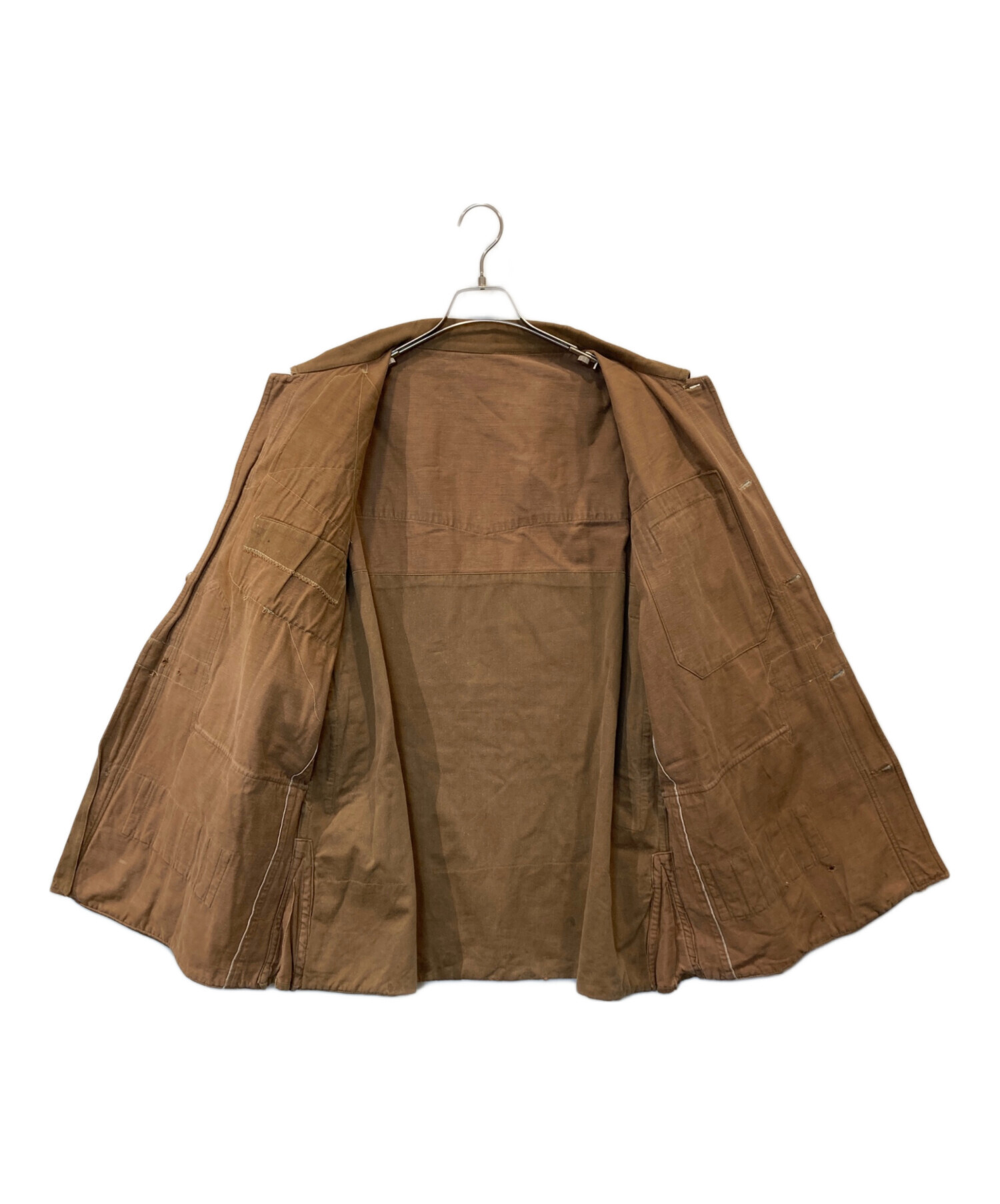 中古・古着通販】USED (ユーズド) ハンティングジャケット ブラウン