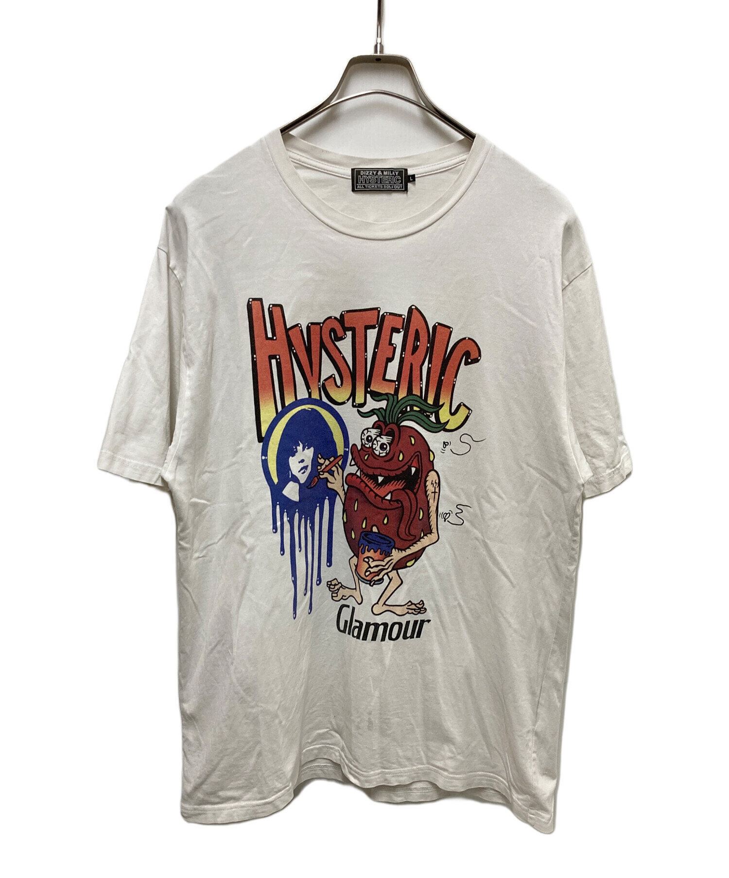 美品 激レア HYSTERIC GLAMOUR ストロベリーPOP Tシャツ HYSTERIC GLAMOUR いちご ストロベリー Tシャツ - メルカリ