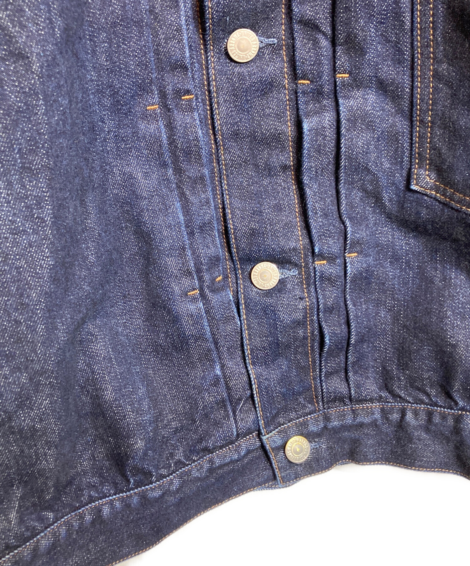 UNITED ARROWS シオタ スビンコットン デニム トラッカージャケット 3037002262577352_drawn.jpeg