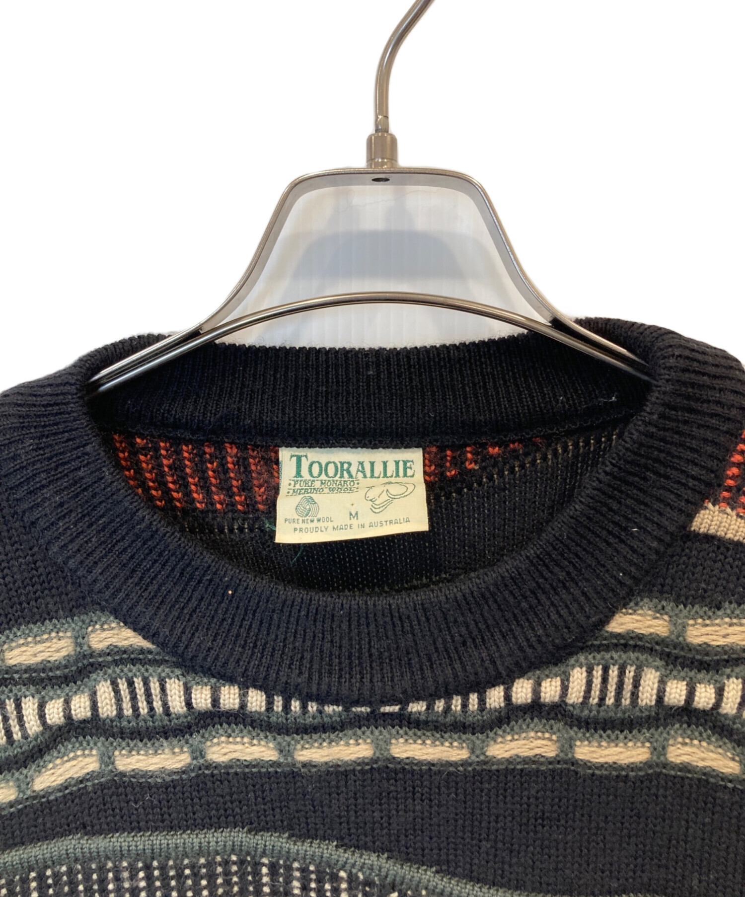 3Dニット TOORALLIE MERINO WOOL 3D cardigan オーストラリア製 