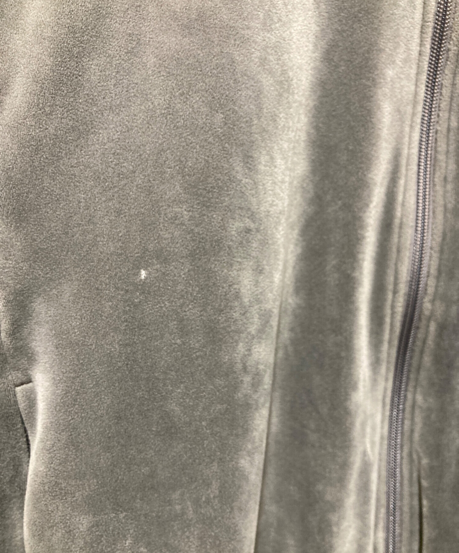 超希少⭐廃盤品adidas ベルベットオーバーサイズ トラックジャケット M灰色 中古・古着通販】adidas (アディダス) ベルベット オーバーサイズ